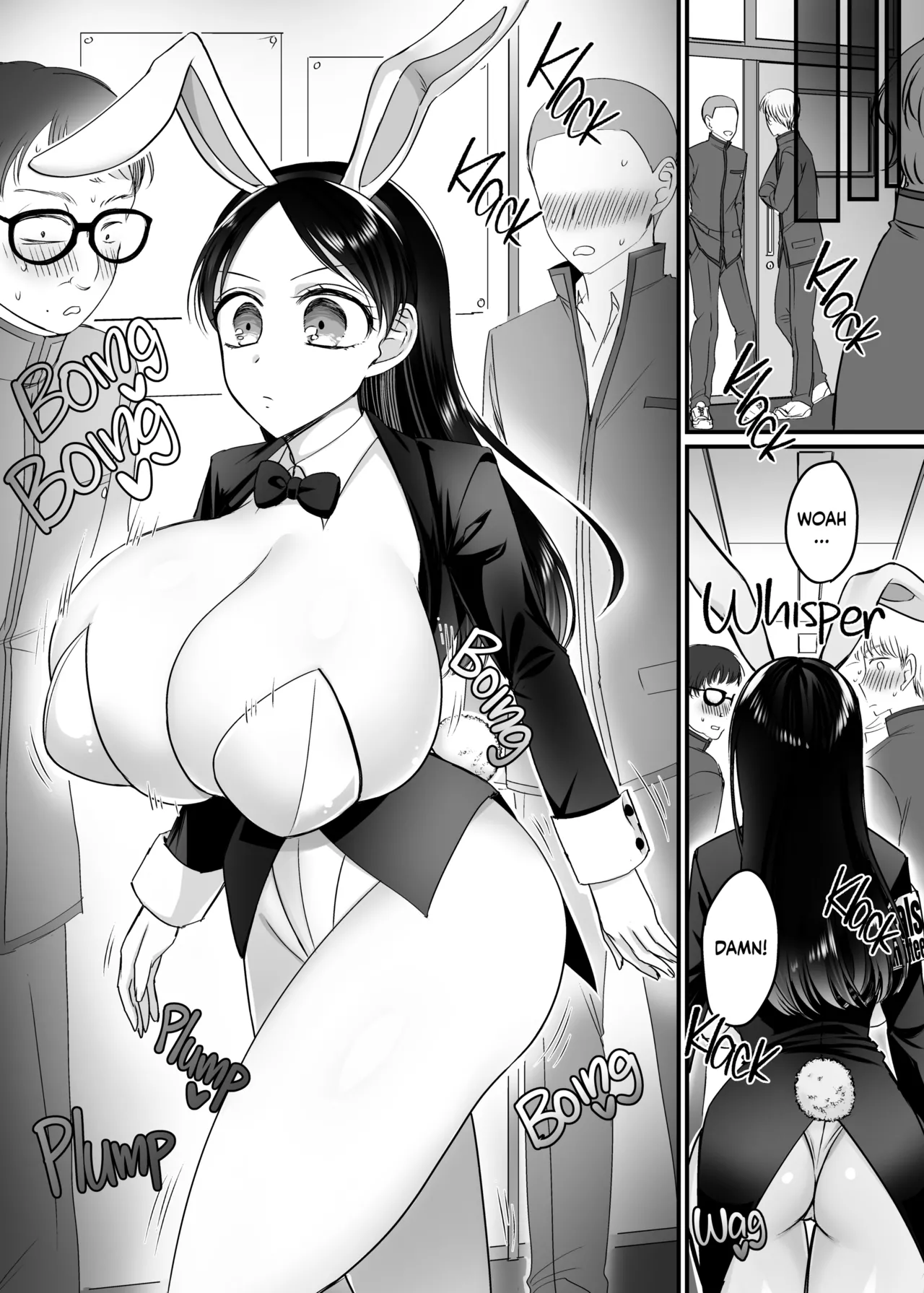 [Amaia Okashi Seisakusho (Moegi Oji-san)]Fuuki Iinchou wa Seishori Bunny!? | The Morals Committee President Is a Bunny Girl!?[English] {2d-market.com} Page 22