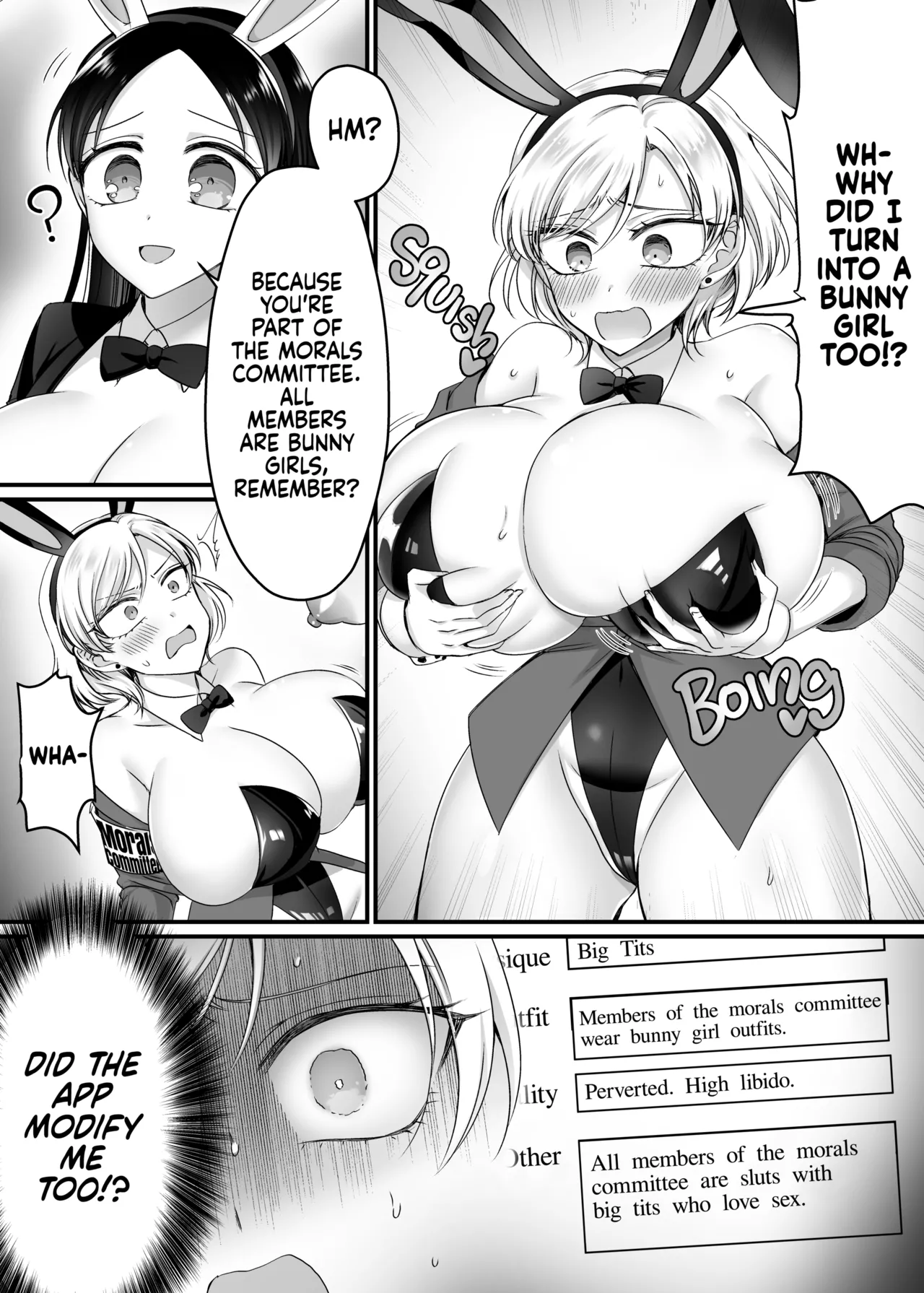 [Amaia Okashi Seisakusho (Moegi Oji-san)]Fuuki Iinchou wa Seishori Bunny!? | The Morals Committee President Is a Bunny Girl!?[English] {2d-market.com} Page 30