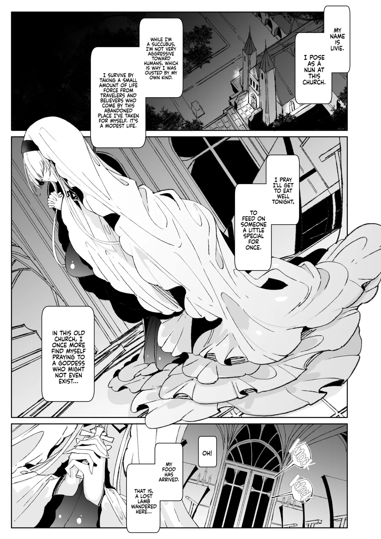 [Metronauts (Tsumetoro)]The Marked Oblivious Princess Knight and the Succubus Sister's All-You-Can-Eat Lesbian Oil Massage[2D Market] [English] Page 2