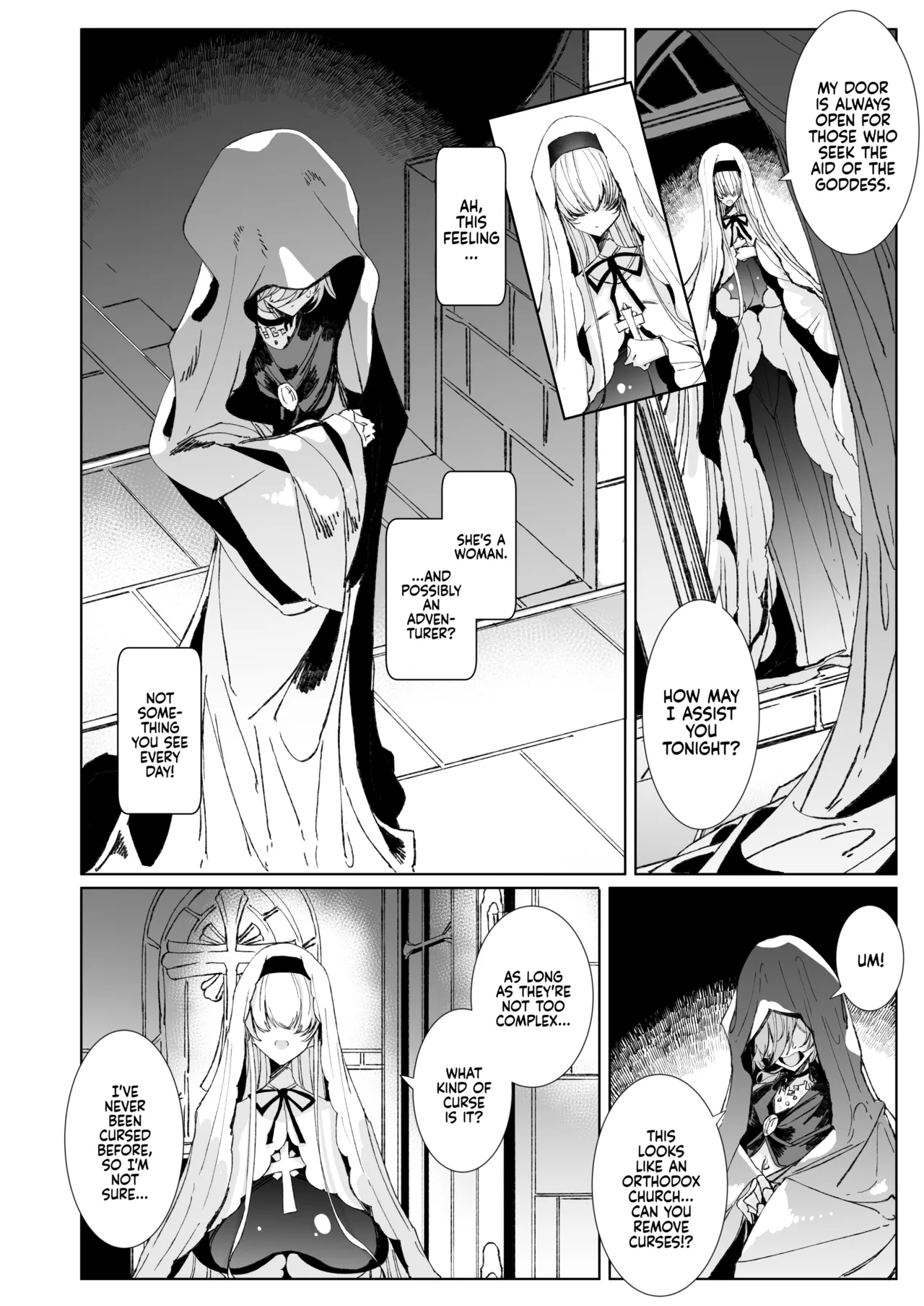 [Metronauts (Tsumetoro)]The Marked Oblivious Princess Knight and the Succubus Sister's All-You-Can-Eat Lesbian Oil Massage[2D Market] [English] Page 3
