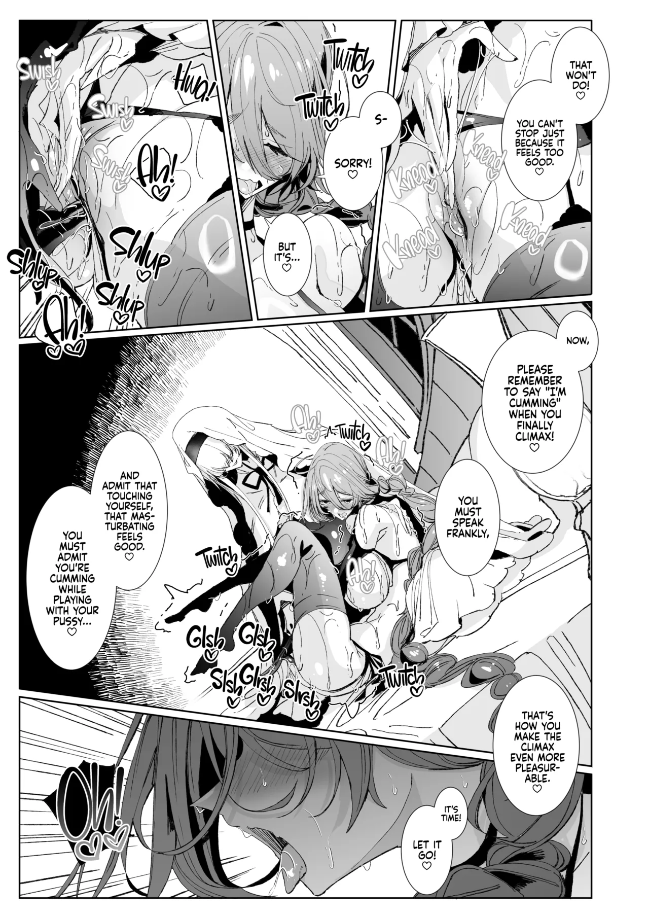 [Metronauts (Tsumetoro)]The Marked Oblivious Princess Knight and the Succubus Sister's All-You-Can-Eat Lesbian Oil Massage[2D Market] [English] Page 30