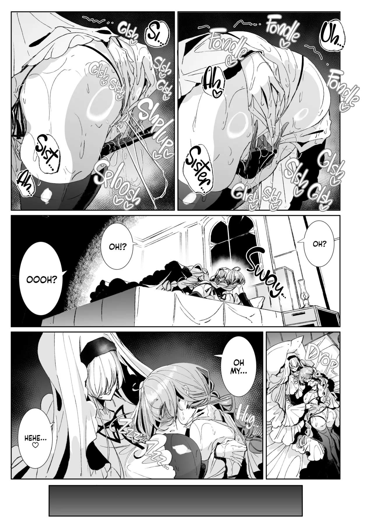 [Metronauts (Tsumetoro)]The Marked Oblivious Princess Knight and the Succubus Sister's All-You-Can-Eat Lesbian Oil Massage[2D Market] [English] Page 48