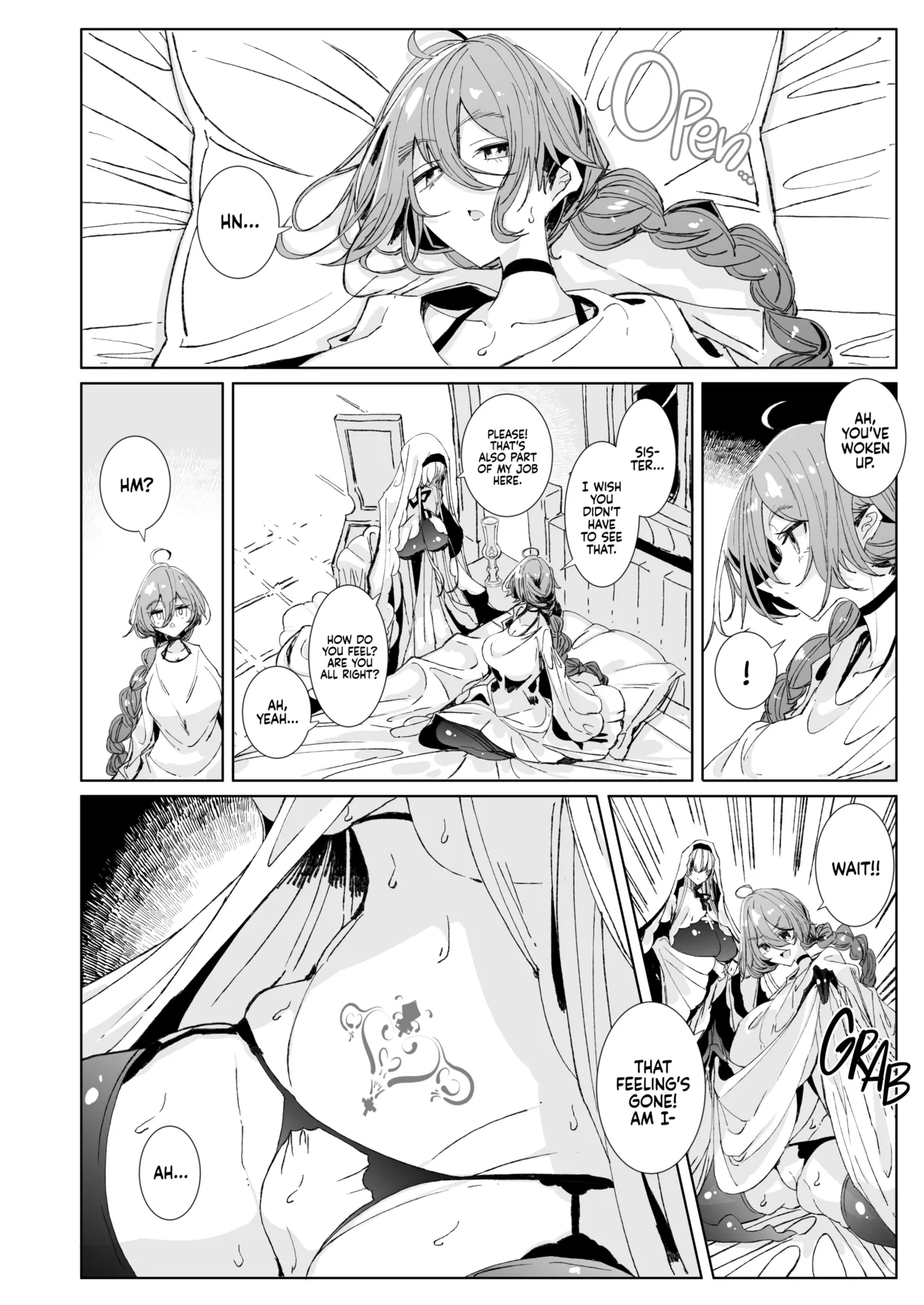 [Metronauts (Tsumetoro)]The Marked Oblivious Princess Knight and the Succubus Sister's All-You-Can-Eat Lesbian Oil Massage[2D Market] [English] Page 49