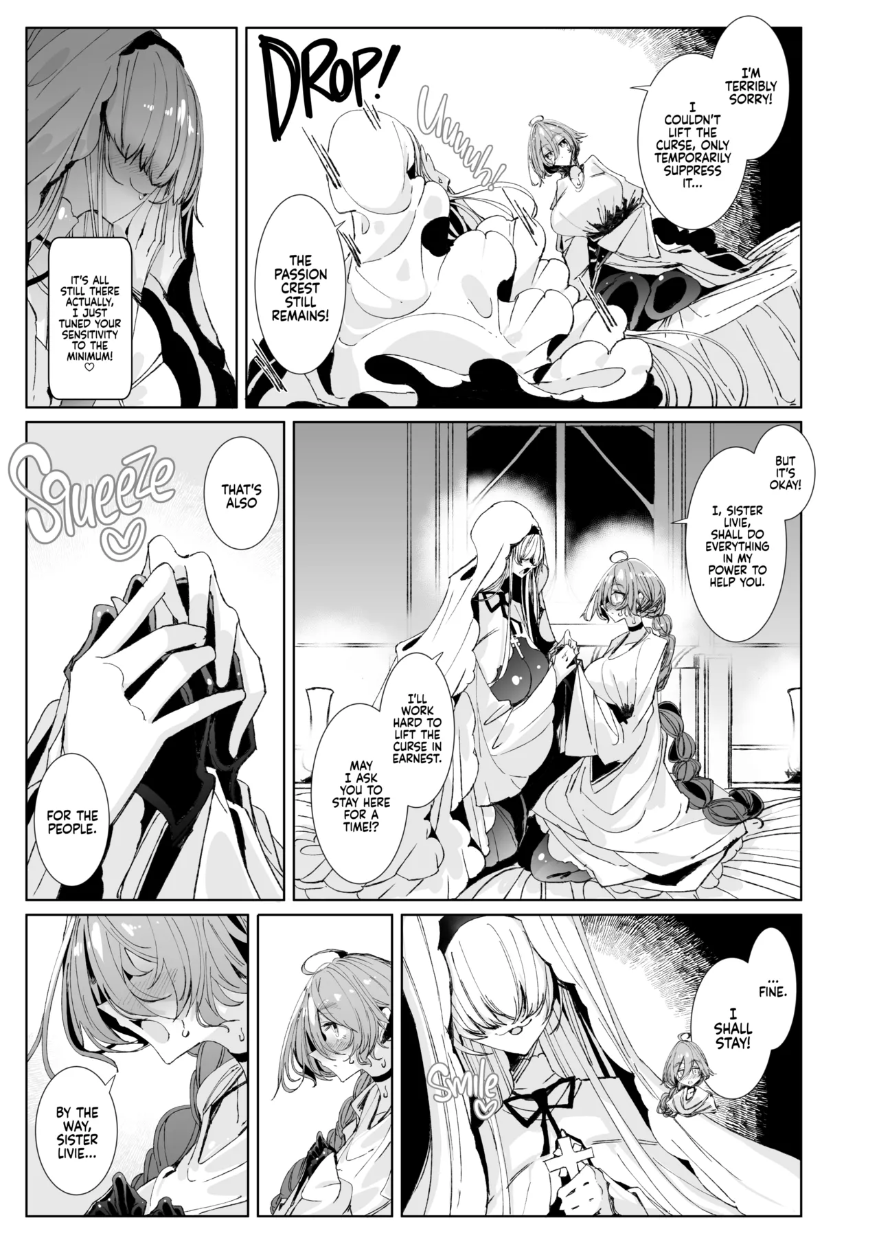 [Metronauts (Tsumetoro)]The Marked Oblivious Princess Knight and the Succubus Sister's All-You-Can-Eat Lesbian Oil Massage[2D Market] [English] Page 50