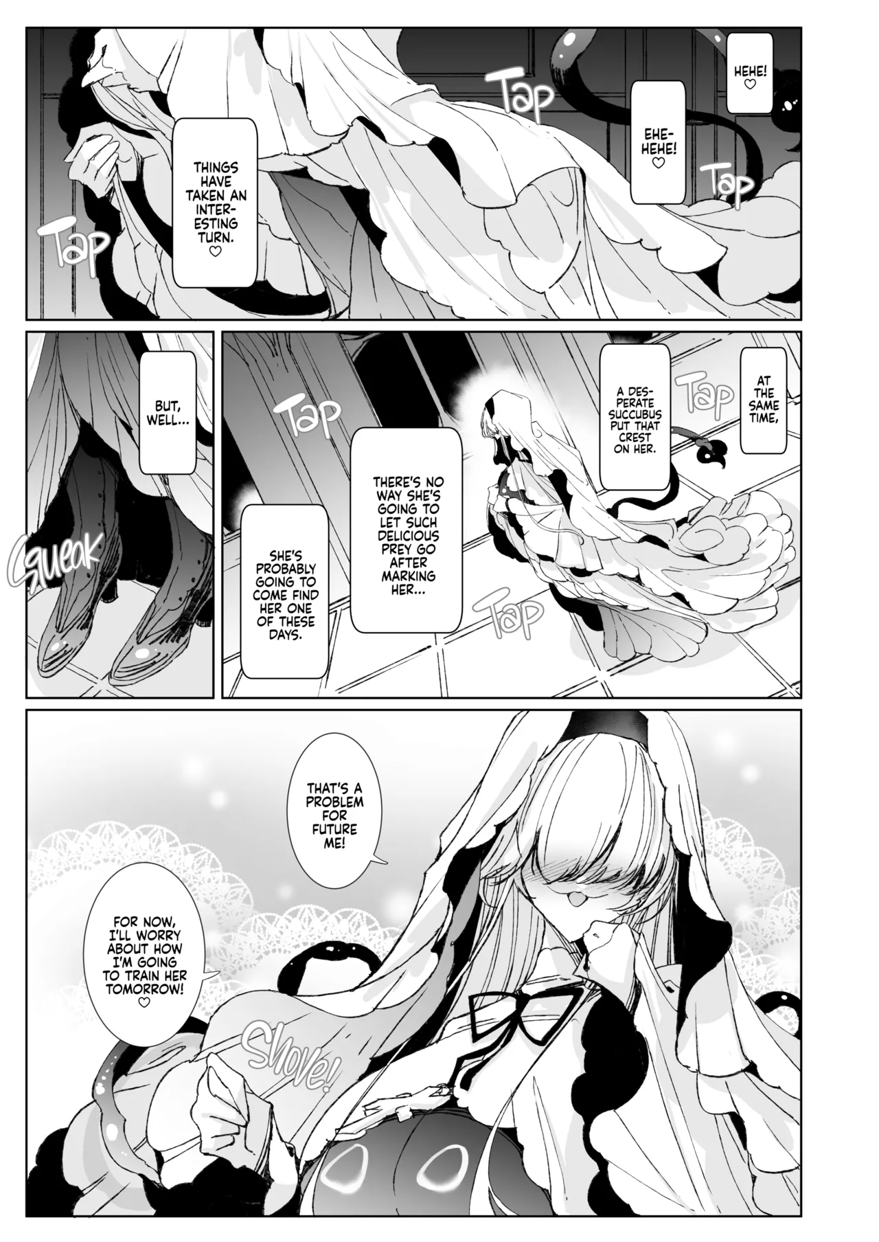 [Metronauts (Tsumetoro)]The Marked Oblivious Princess Knight and the Succubus Sister's All-You-Can-Eat Lesbian Oil Massage[2D Market] [English] Page 52