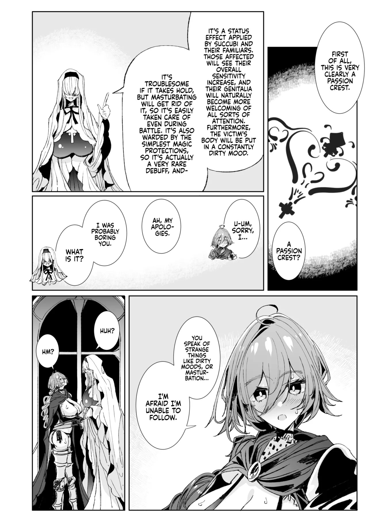 [Metronauts (Tsumetoro)]The Marked Oblivious Princess Knight and the Succubus Sister's All-You-Can-Eat Lesbian Oil Massage[2D Market] [English] Page 9
