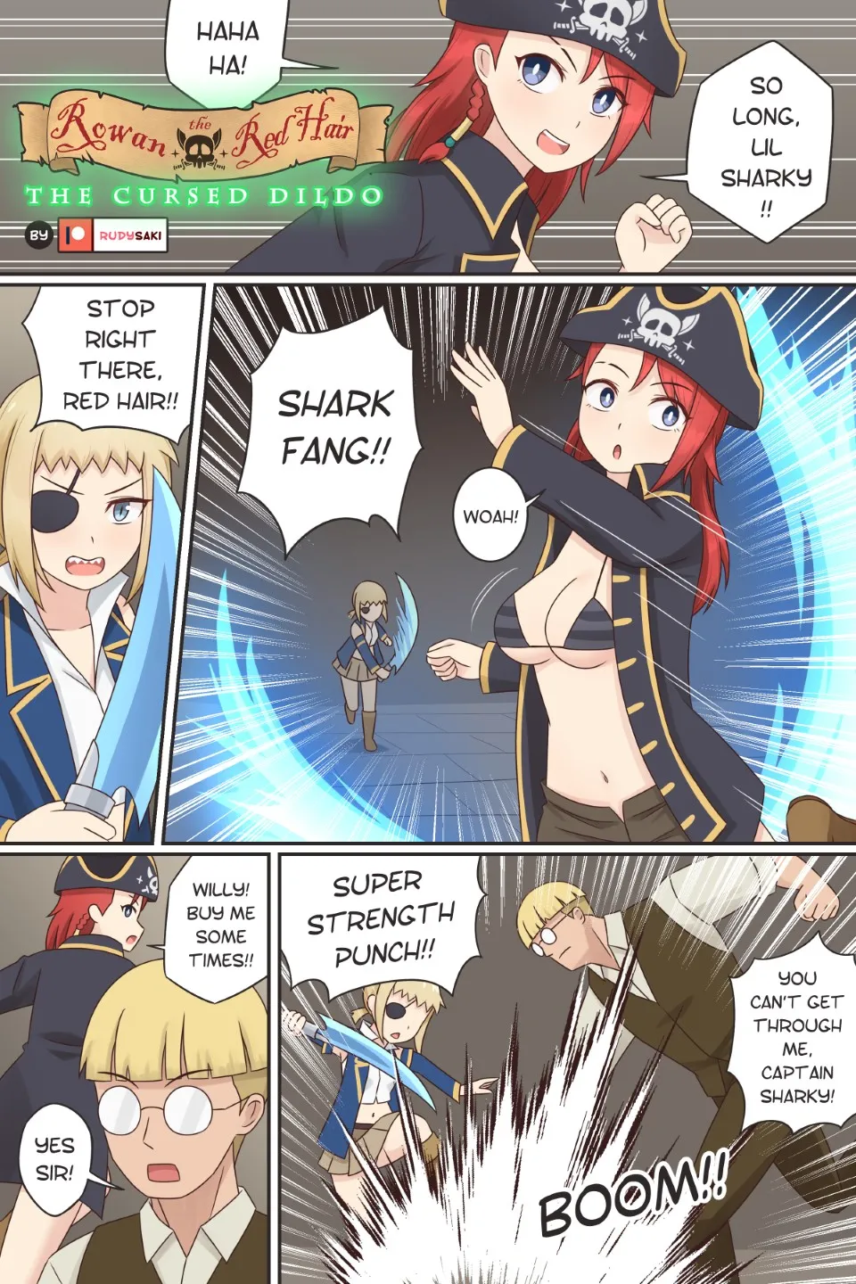 [RudySaki]Rowan the Red Hair: the Cursed Dildo Page 1