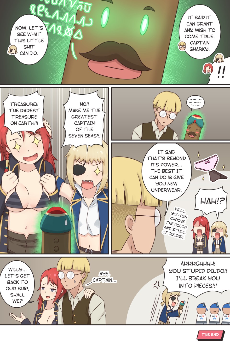 [RudySaki]Rowan the Red Hair: the Cursed Dildo Page 10