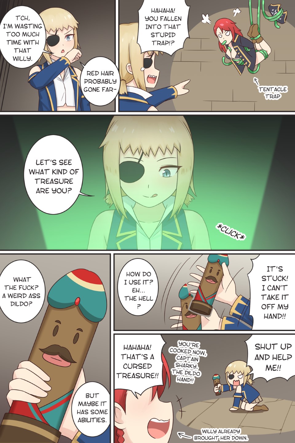 [RudySaki]Rowan the Red Hair: the Cursed Dildo Page 2