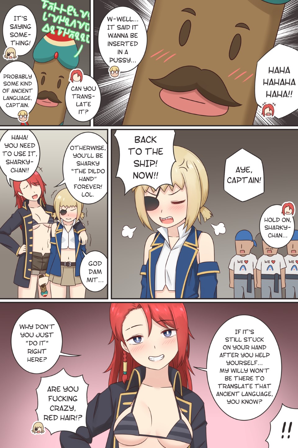 [RudySaki]Rowan the Red Hair: the Cursed Dildo Page 3
