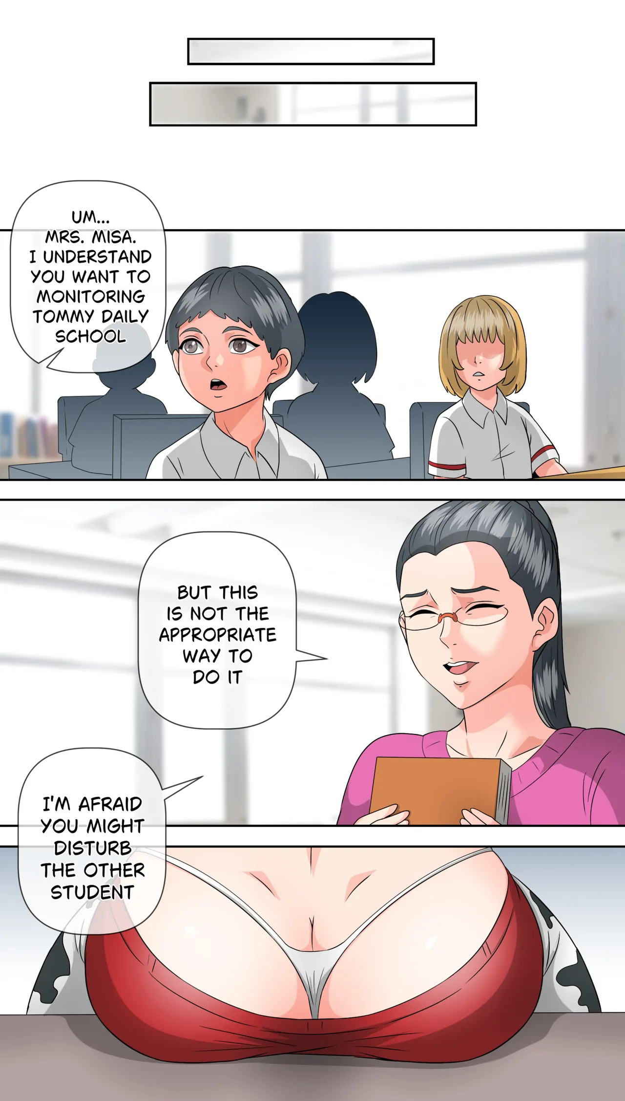[bocahcaboel]Aunty at School ch 2 Page 5