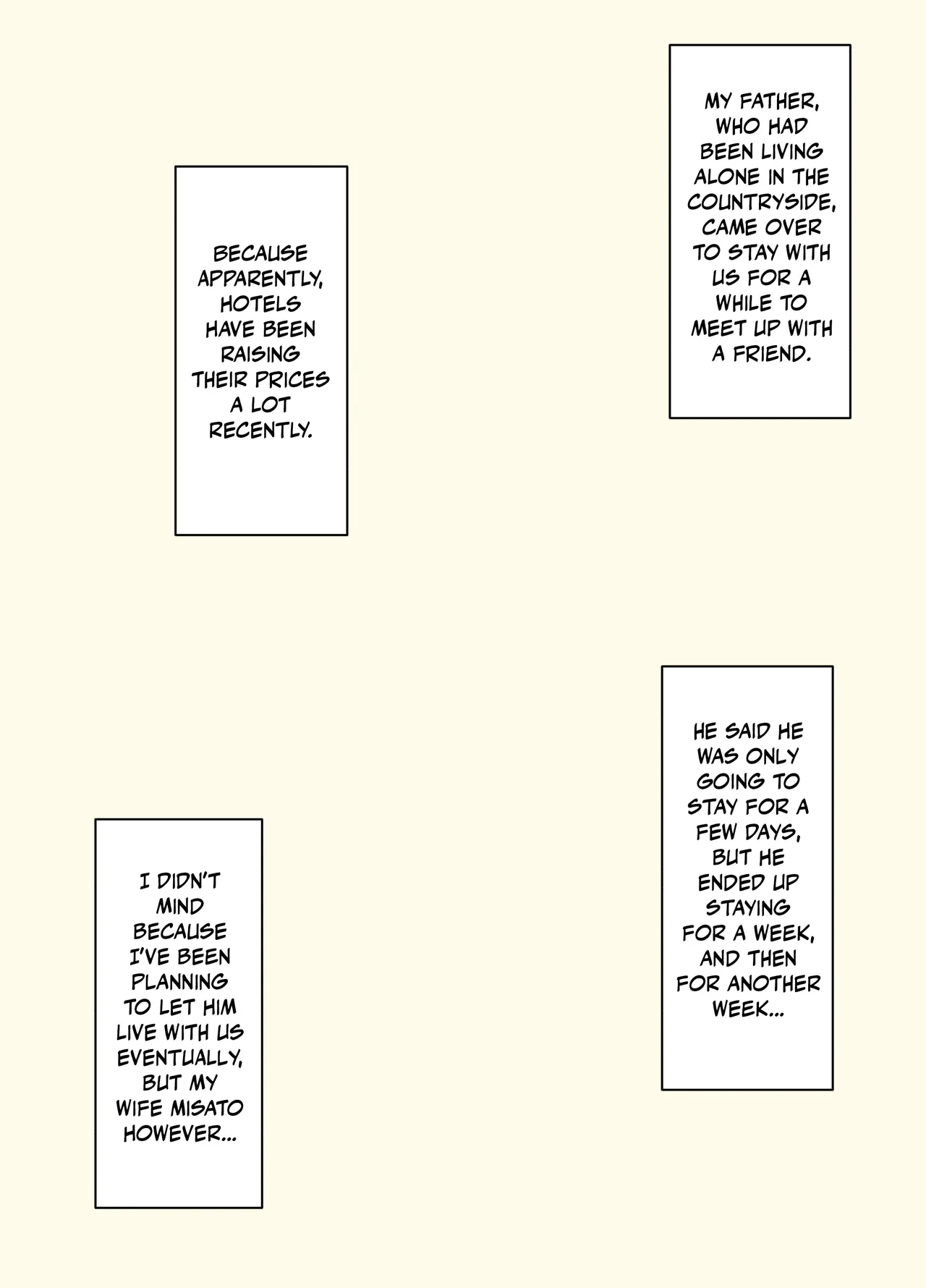 [Urakan]Gifu to Musuko no Yome wa Doukyo Shinai Hou ga Ii Riyuu | Reasons Why a Father-in-Law and His Son's Wife Shouldn't Live Together[English] Page 2