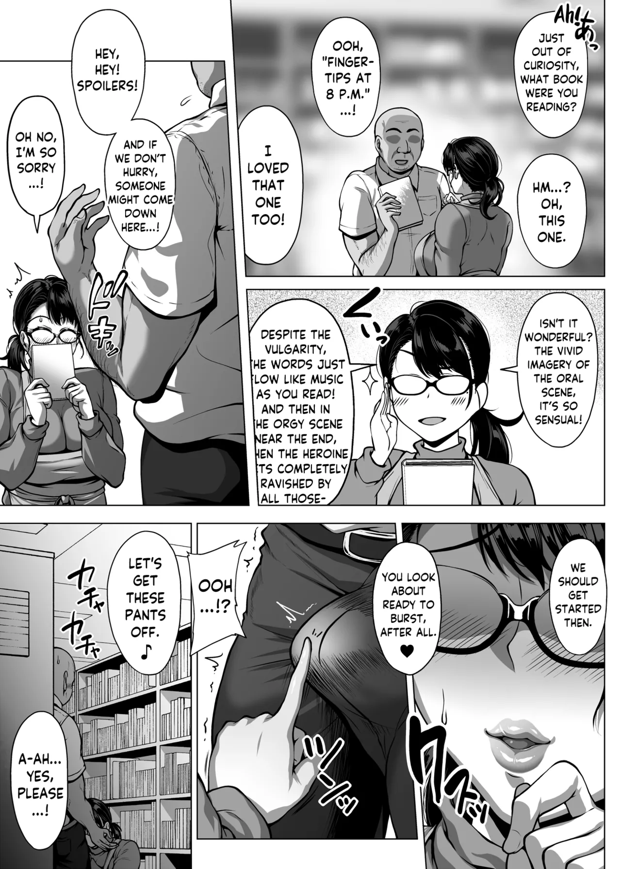 [Saint Seiya (Saint Shiro)]Omanko o Kashidashite Kureru Dosukebe Shisho-san | Lewd Librarian: Pussy for Loan[English] [skibidibenki] Page 10