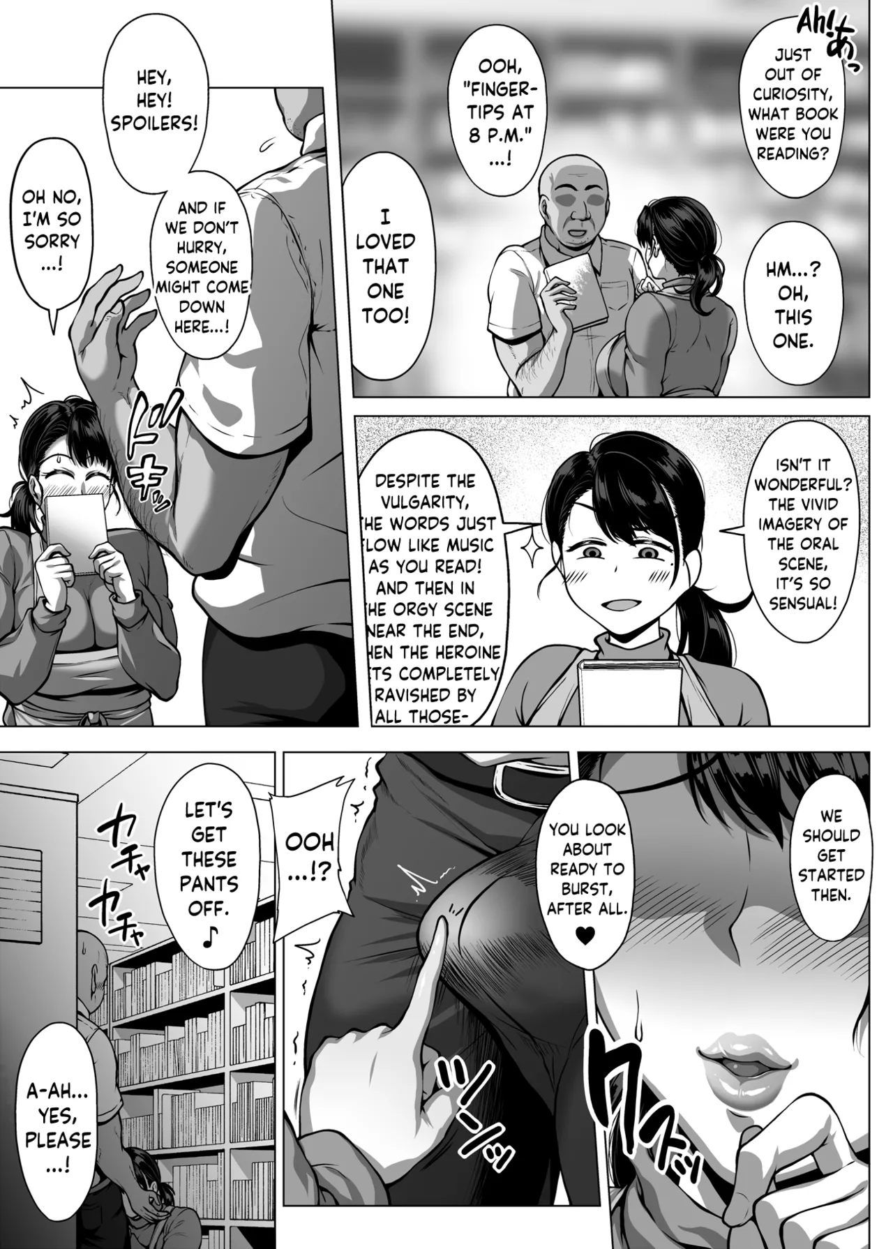 [Saint Seiya (Saint Shiro)]Omanko o Kashidashite Kureru Dosukebe Shisho-san | Lewd Librarian: Pussy for Loan[English] [skibidibenki] Page 63