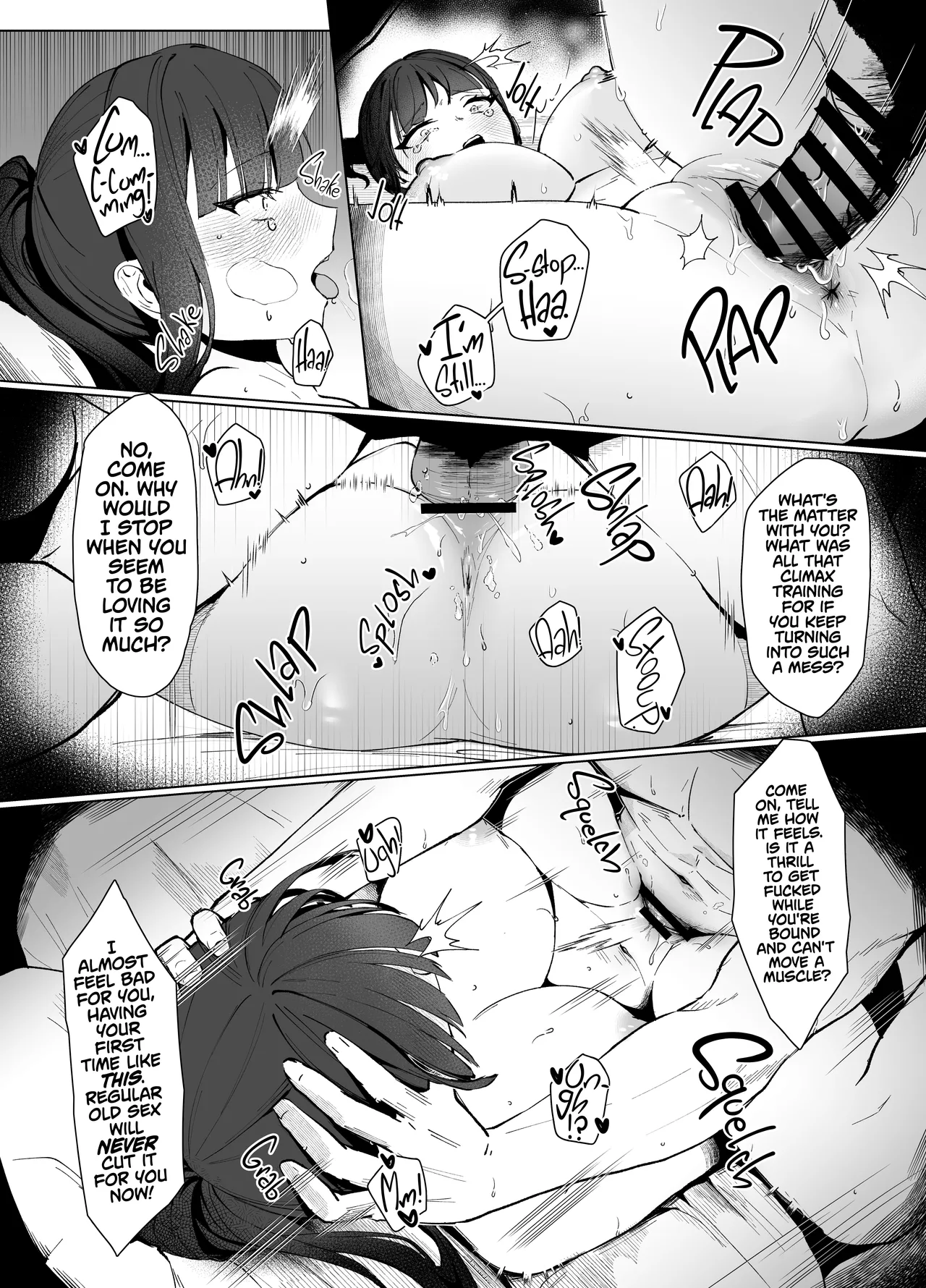 [POTATO BOMB (Chochomi)]Watashi no Do-Mazo Uraaka Onna Saori-chan | Miss S(aori), My M(aso) E-Thot Sweetheart(Blue Archive) [English] [TheWhiteLine + head empty] [Digital] Page 15