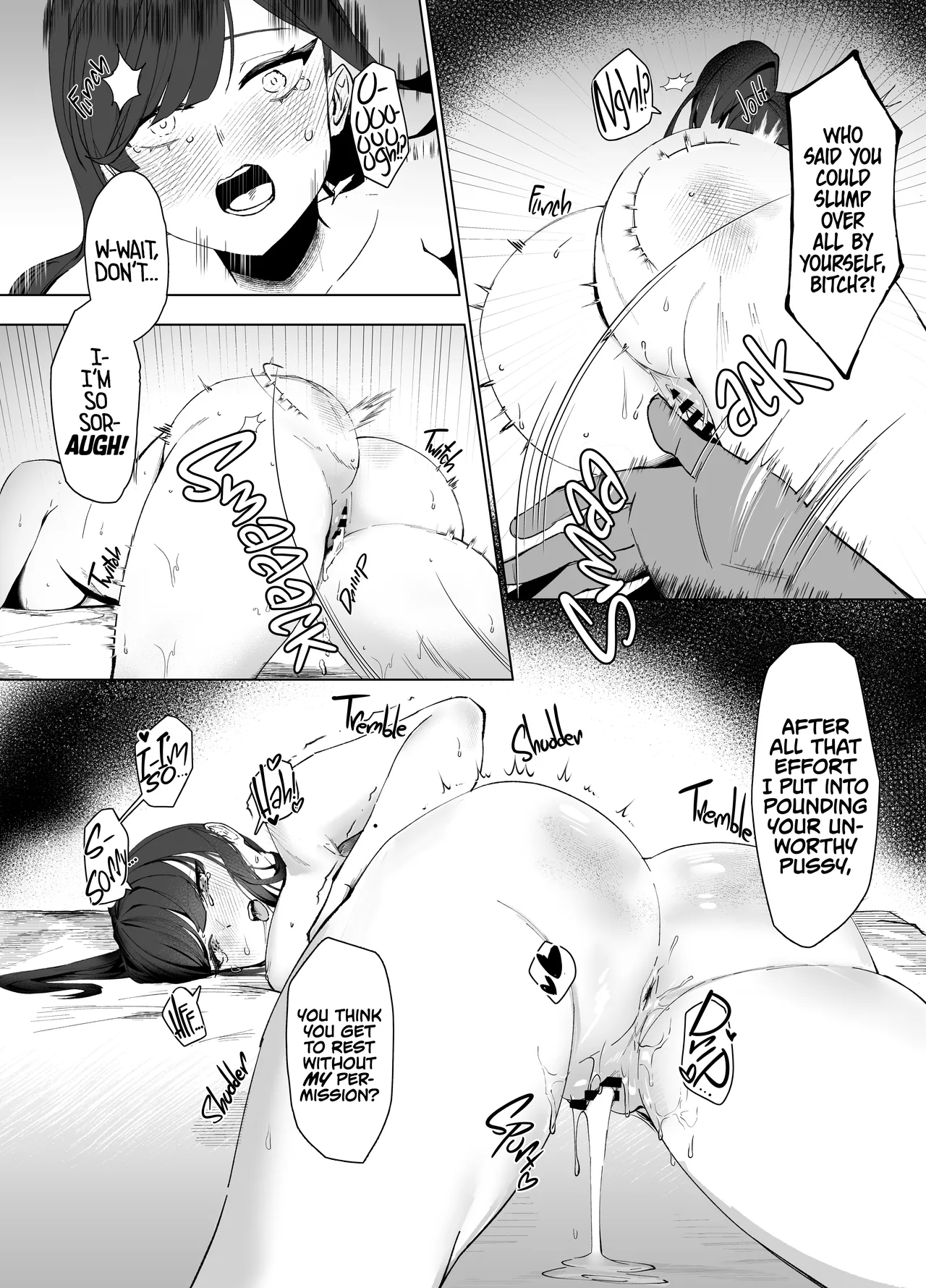 [POTATO BOMB (Chochomi)]Watashi no Do-Mazo Uraaka Onna Saori-chan | Miss S(aori), My M(aso) E-Thot Sweetheart(Blue Archive) [English] [TheWhiteLine + head empty] [Digital] Page 21