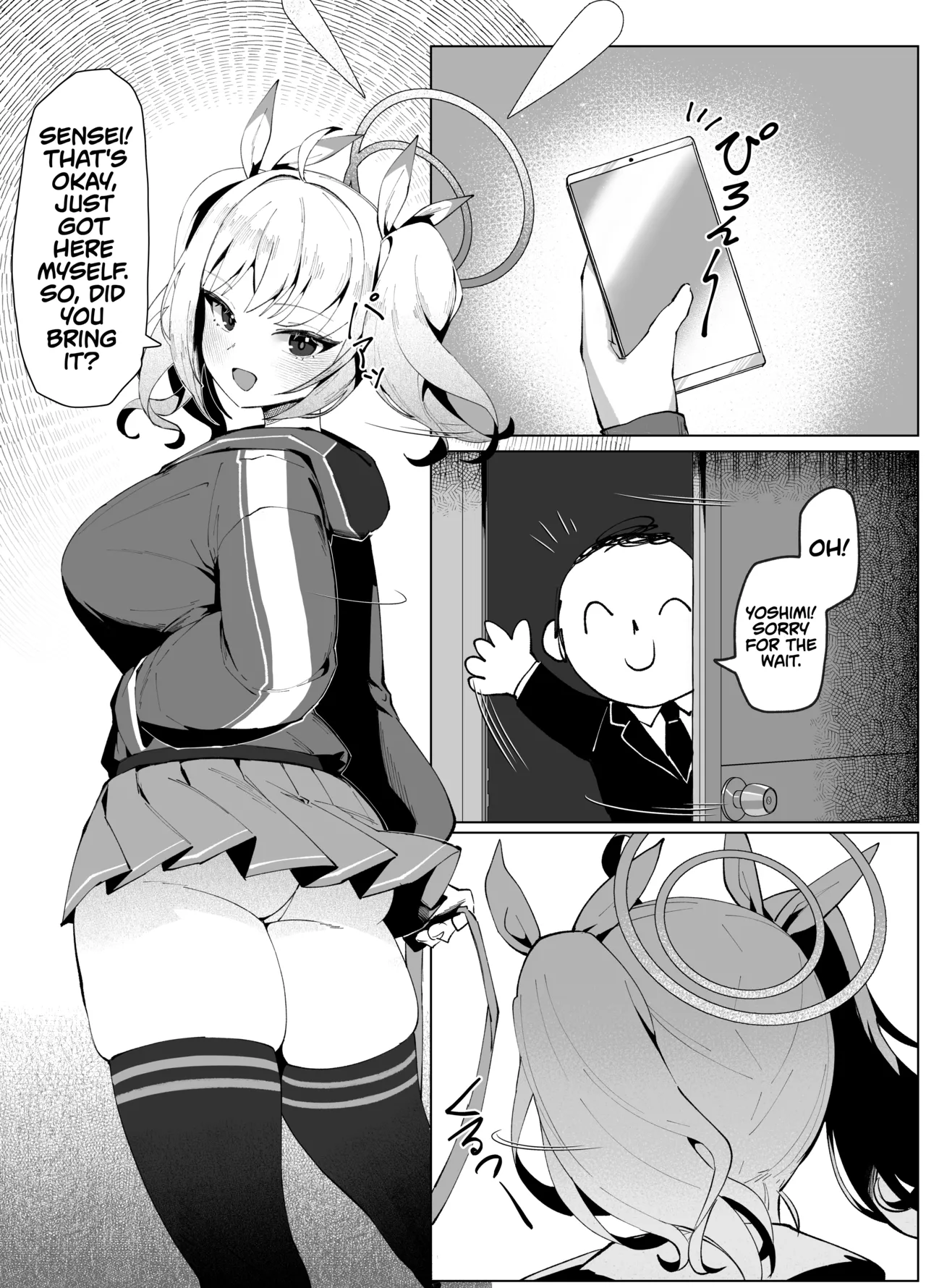 [POTATO BOMB (Chochomi)]Watashi no Do-Mazo Uraaka Onna Saori-chan | Miss S(aori), My M(aso) E-Thot Sweetheart(Blue Archive) [English] [TheWhiteLine + head empty] [Digital] Page 27