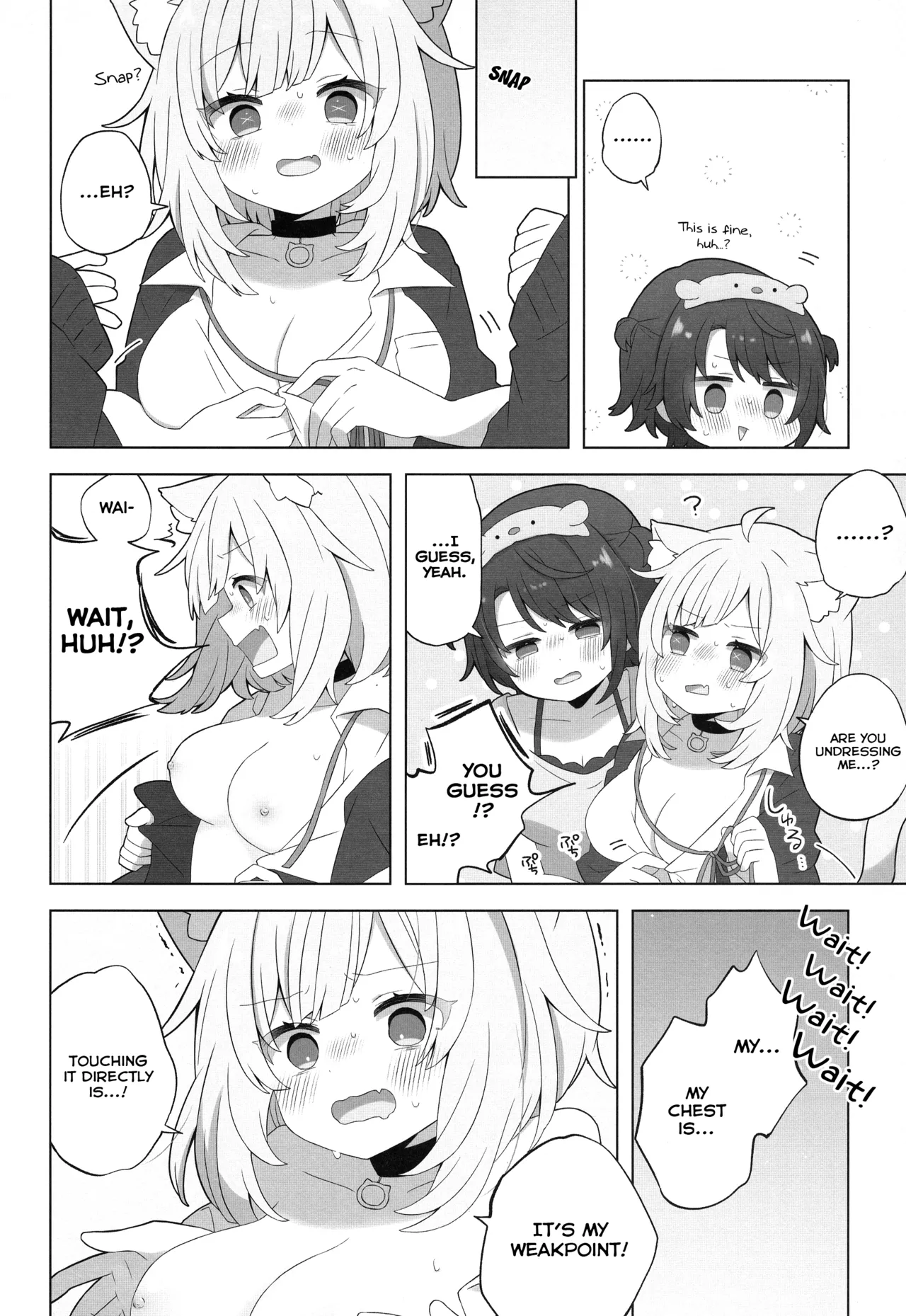 (C103) [#Mimamori Mimori (Mimori)]Hitori no Osahou | How To Do It On Your Own(Nekomata Okayu, Oozora Subaru) [English] Page 14