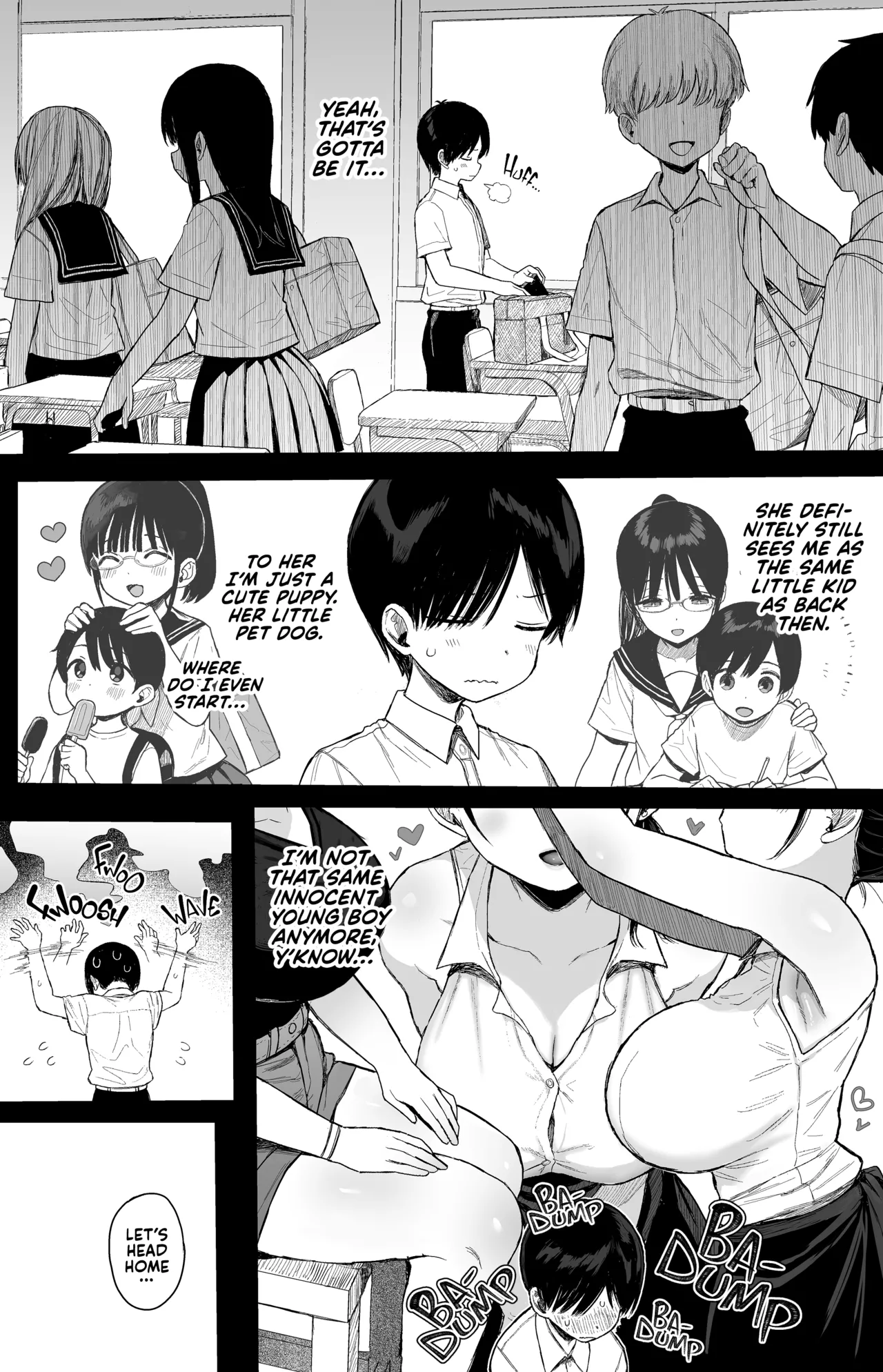 [micro page (Kuromotokun)]Osananajimi no H na Onee-san wa Suki desu ka? | Would You Still Crush on Your Older Childhood Friend Even if She Was a Naughty Girl?[English] [Kyuume] [Digital] Page 8