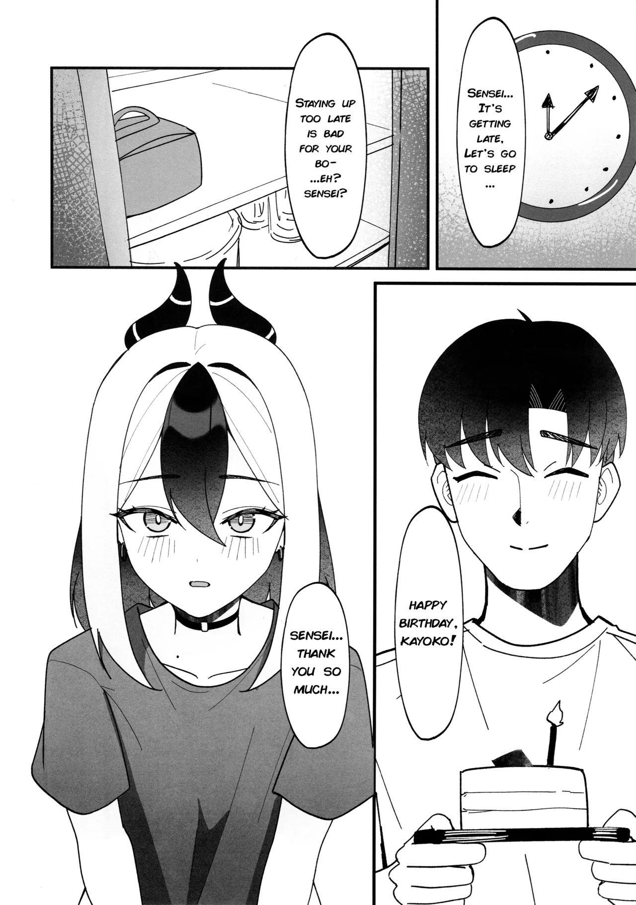 (C106) [JMao (Jmao Matsuge)]Yubisaki Hitotsu-bun no Kyori - A fingertip away(Blue Archive) [English] [DeppoTL] Page 25