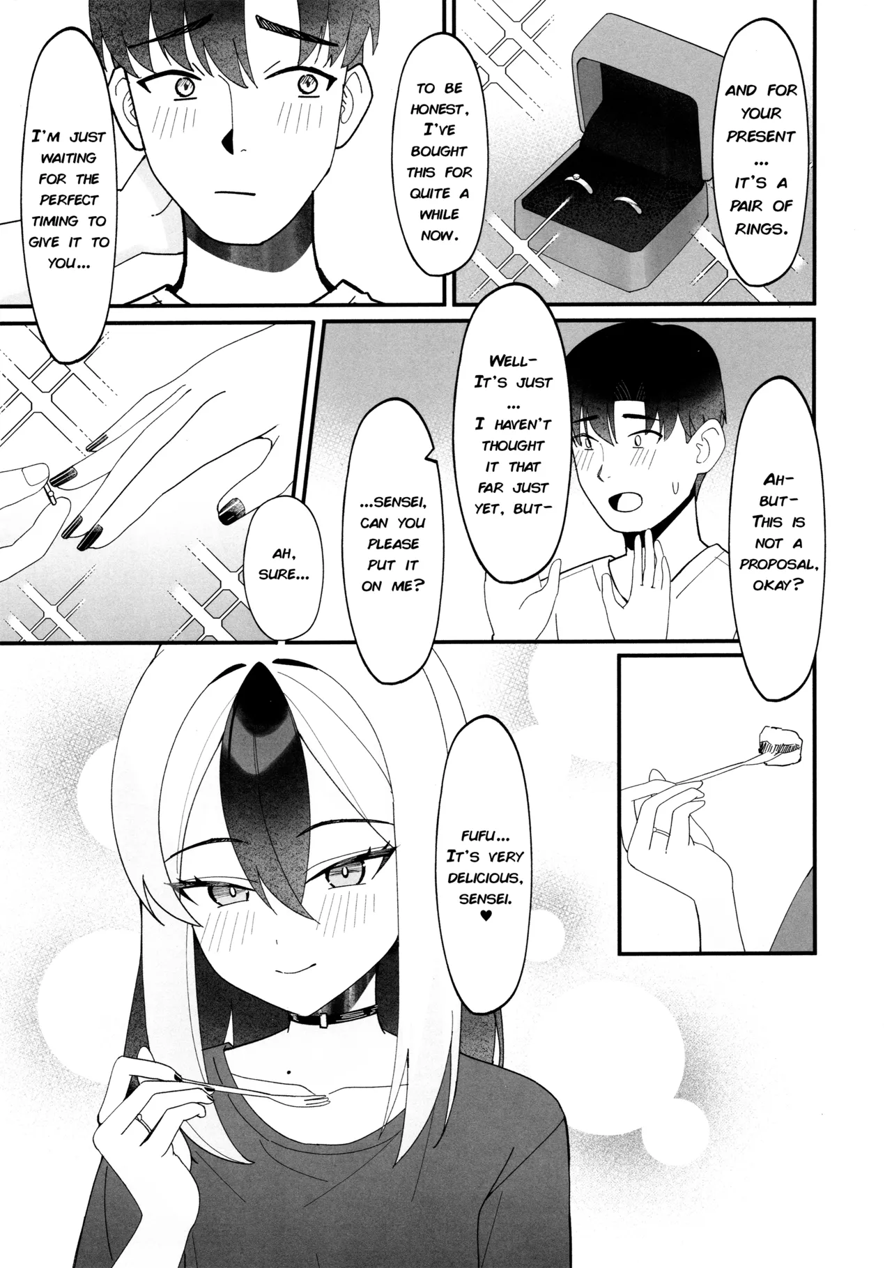 (C106) [JMao (Jmao Matsuge)]Yubisaki Hitotsu-bun no Kyori - A fingertip away(Blue Archive) [English] [DeppoTL] Page 26