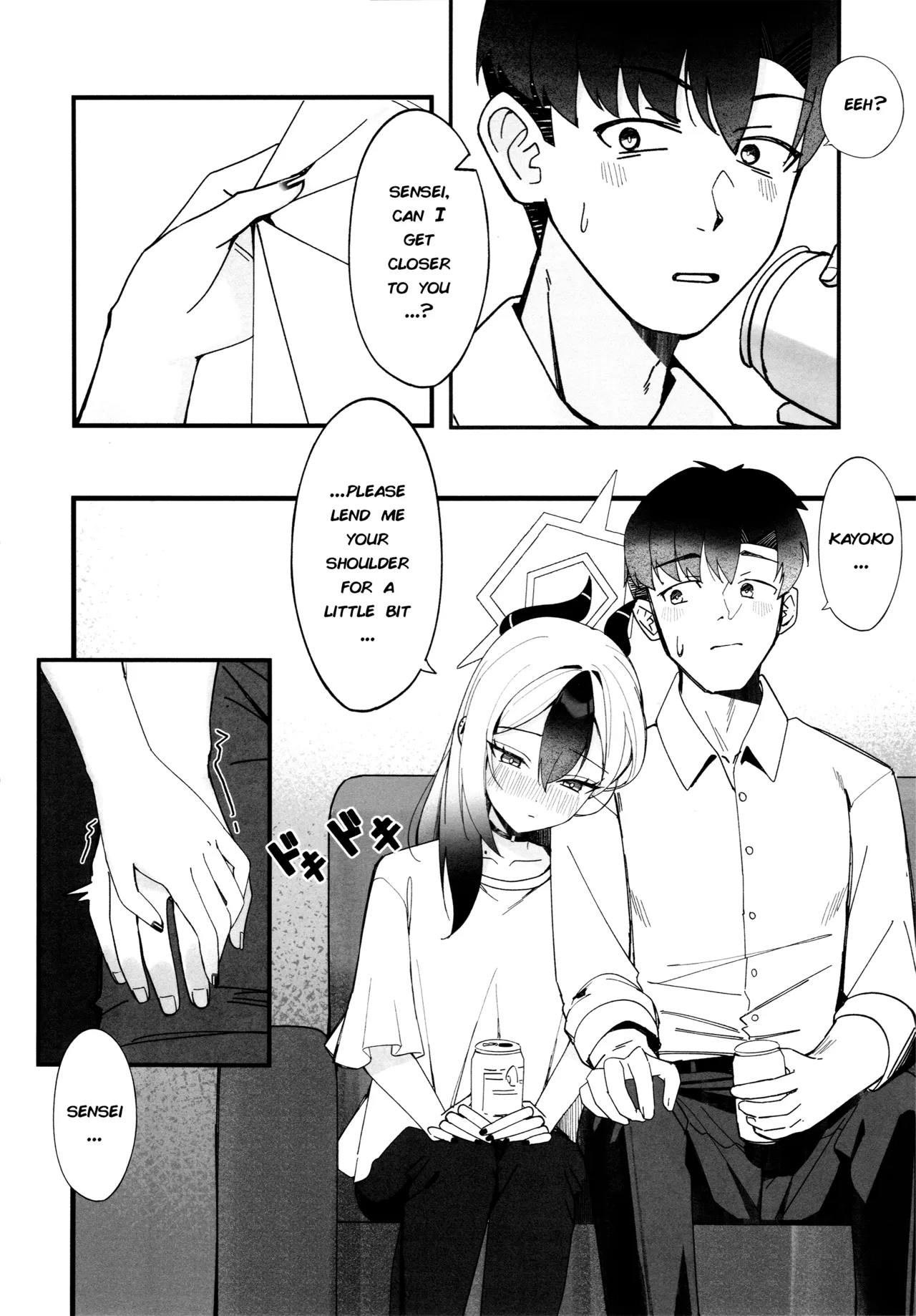 (C106) [JMao (Jmao Matsuge)]Yubisaki Hitotsu-bun no Kyori - A fingertip away(Blue Archive) [English] [DeppoTL] Page 9