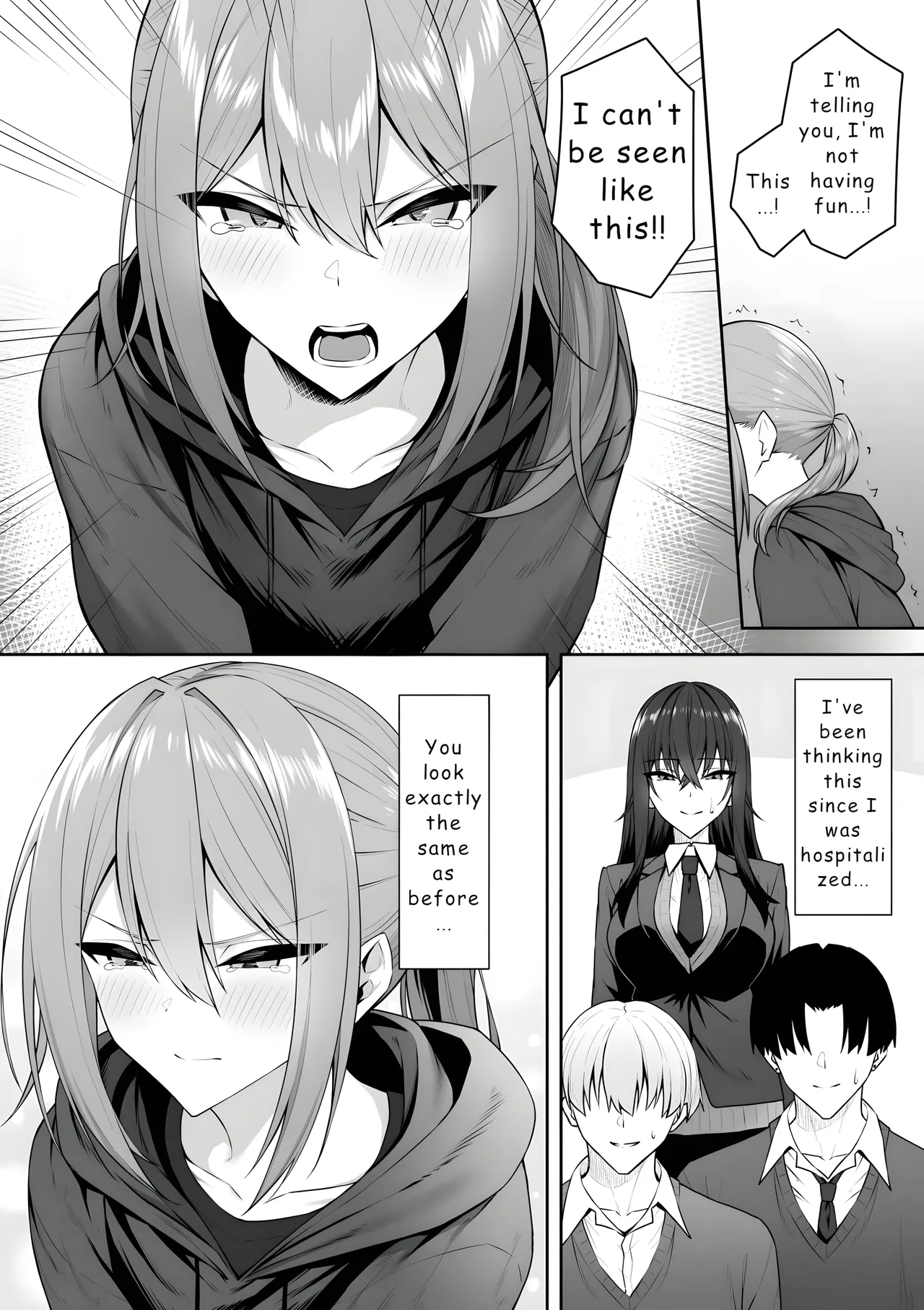 [Potato Usushio]Gal to Boku ga Seibetsu Gyakuten Mesu no Boku to Shinjin Danshi[English] [Hydranoid] Page 28