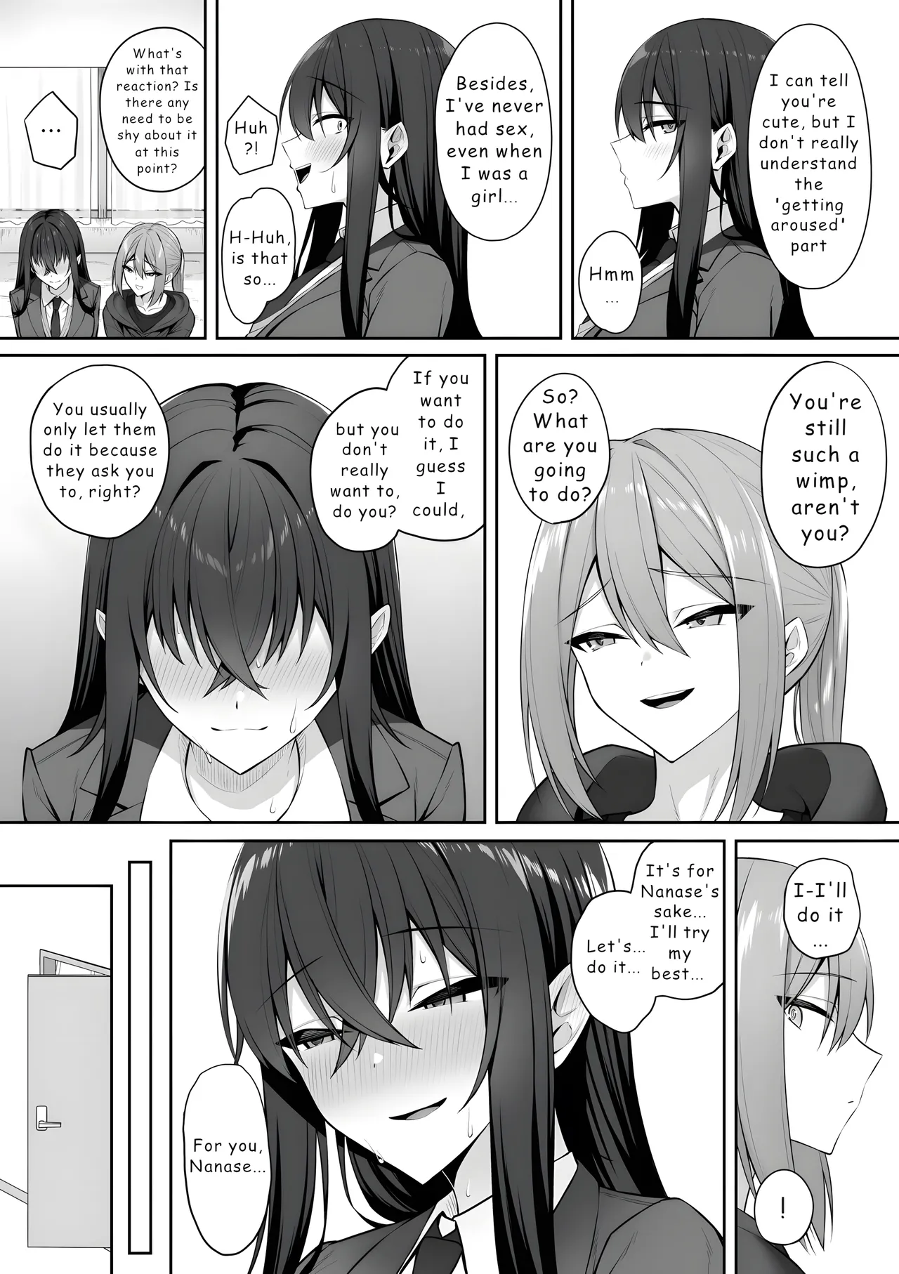 [Potato Usushio]Gal to Boku ga Seibetsu Gyakuten Mesu no Boku to Shinjin Danshi[English] [Hydranoid] Page 33