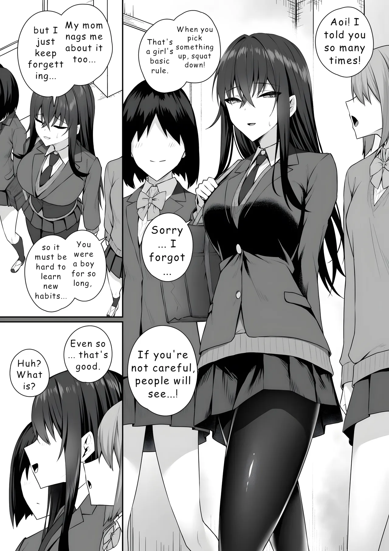 [Potato Usushio]Gal to Boku ga Seibetsu Gyakuten Mesu no Boku to Shinjin Danshi[English] [Hydranoid] Page 6