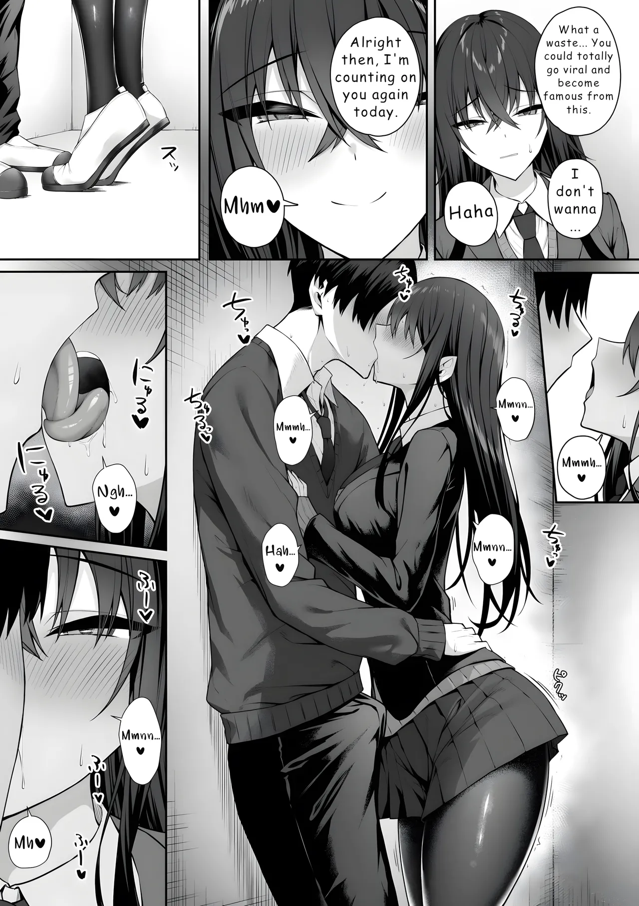 [Potato Usushio]Gal to Boku ga Seibetsu Gyakuten Mesu no Boku to Shinjin Danshi[English] [Hydranoid] Page 8