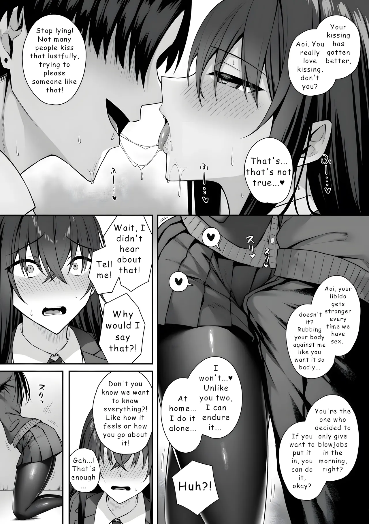 [Potato Usushio]Gal to Boku ga Seibetsu Gyakuten Mesu no Boku to Shinjin Danshi[English] [Hydranoid] Page 9