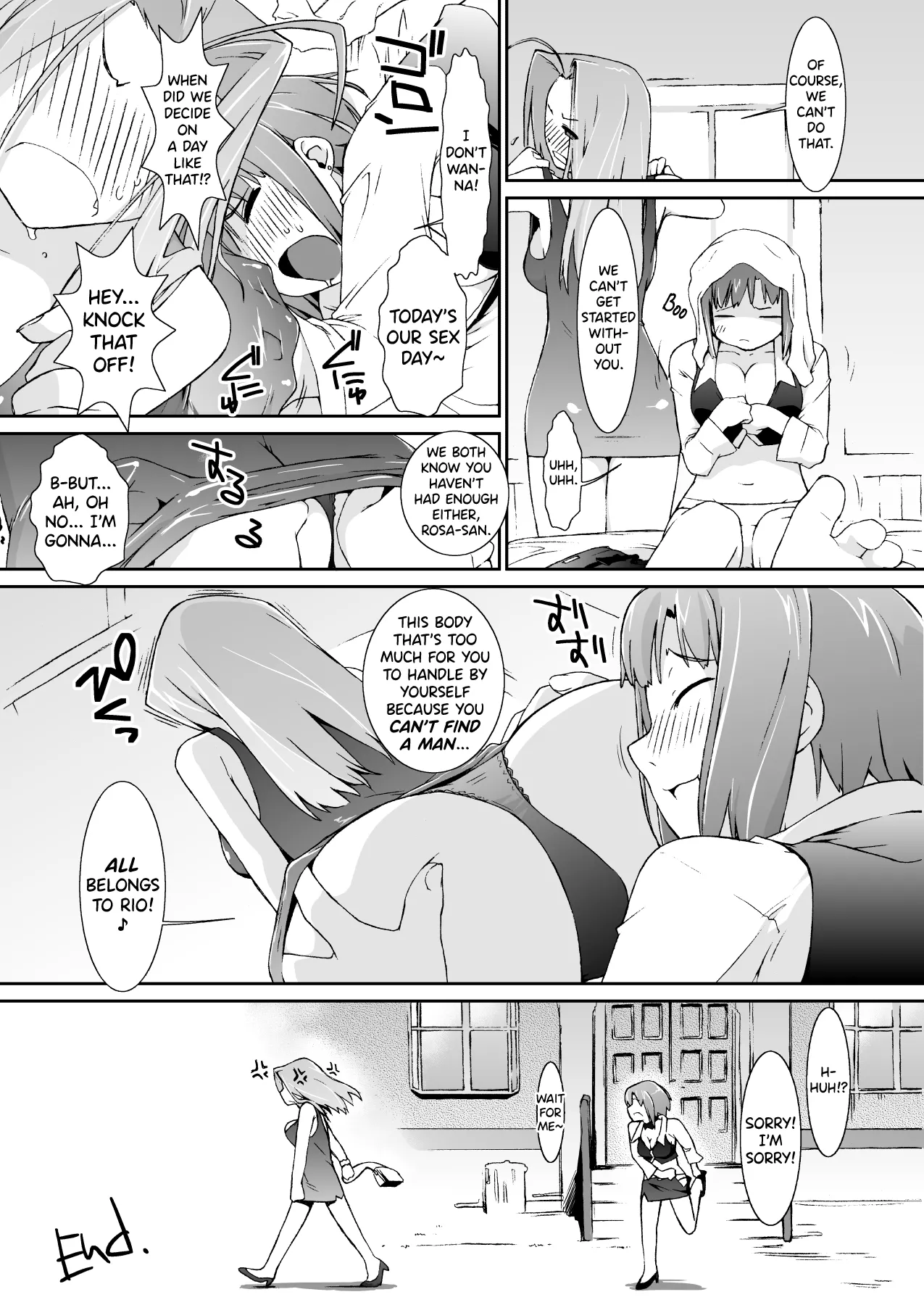 [Yokoshimanchi. (Ash Yokoshima)]Rio to H na Nakama?-tachi Ch.1-2(Super Black Jack) [English] [biribiri] [Digital] Page 19