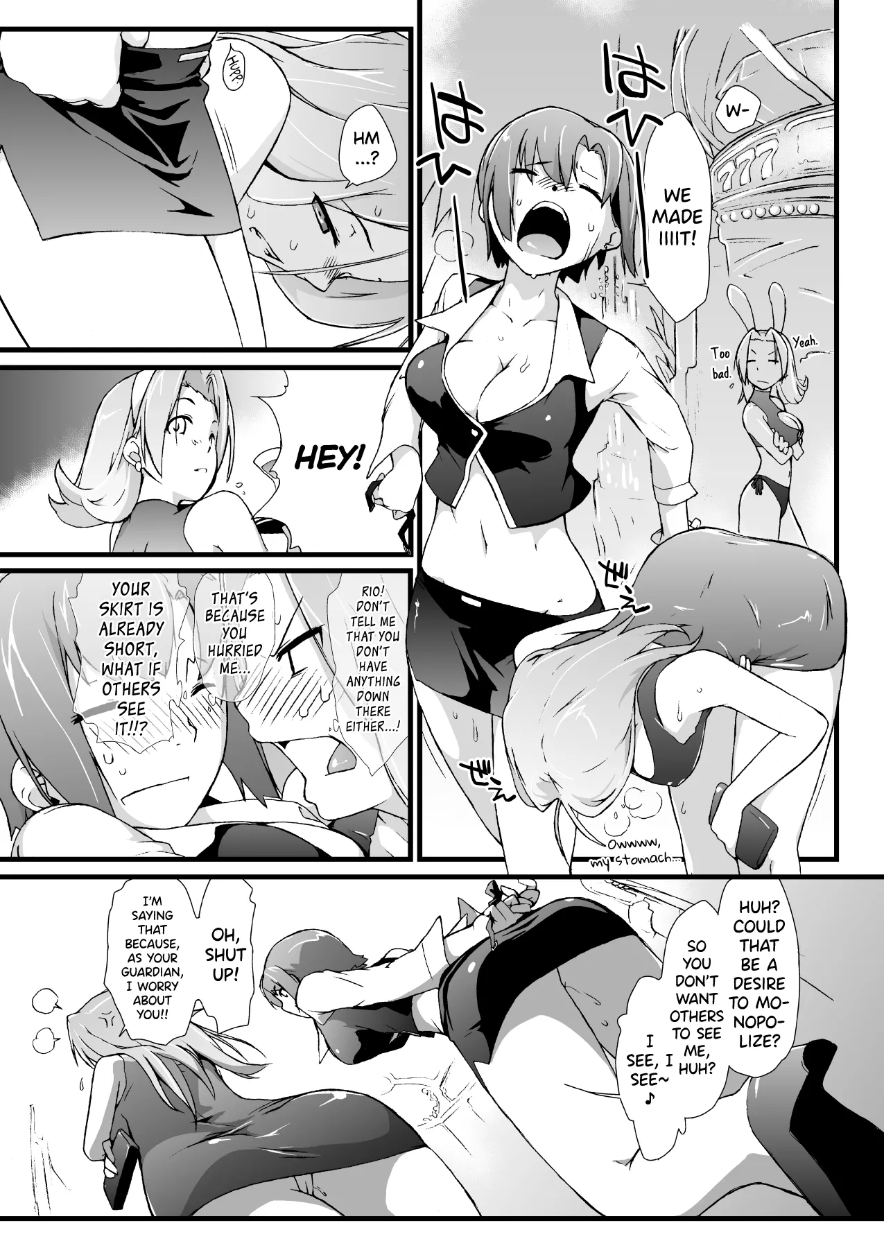 [Yokoshimanchi. (Ash Yokoshima)]Rio to H na Nakama?-tachi Ch.1-2(Super Black Jack) [English] [biribiri] [Digital] Page 31