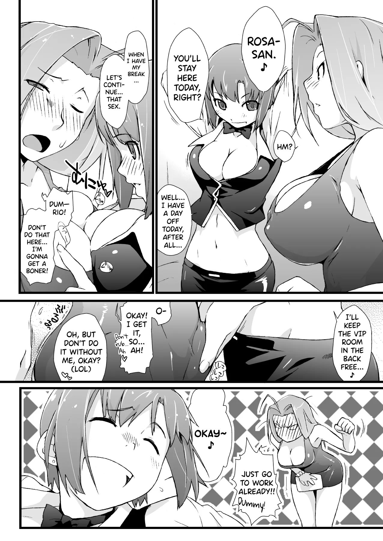 [Yokoshimanchi. (Ash Yokoshima)]Rio to H na Nakama?-tachi Ch.1-2(Super Black Jack) [English] [biribiri] [Digital] Page 32