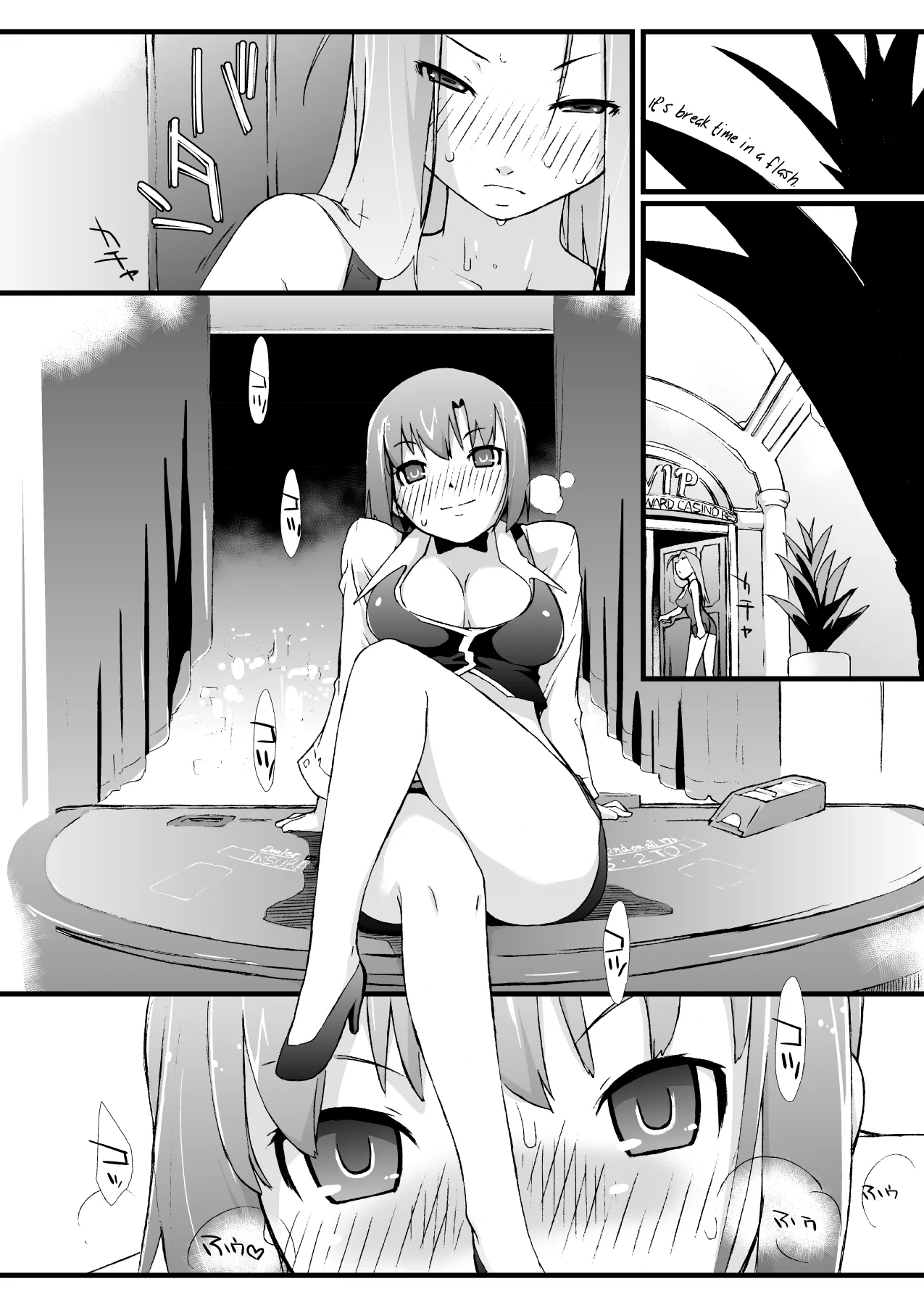 [Yokoshimanchi. (Ash Yokoshima)]Rio to H na Nakama?-tachi Ch.1-2(Super Black Jack) [English] [biribiri] [Digital] Page 34