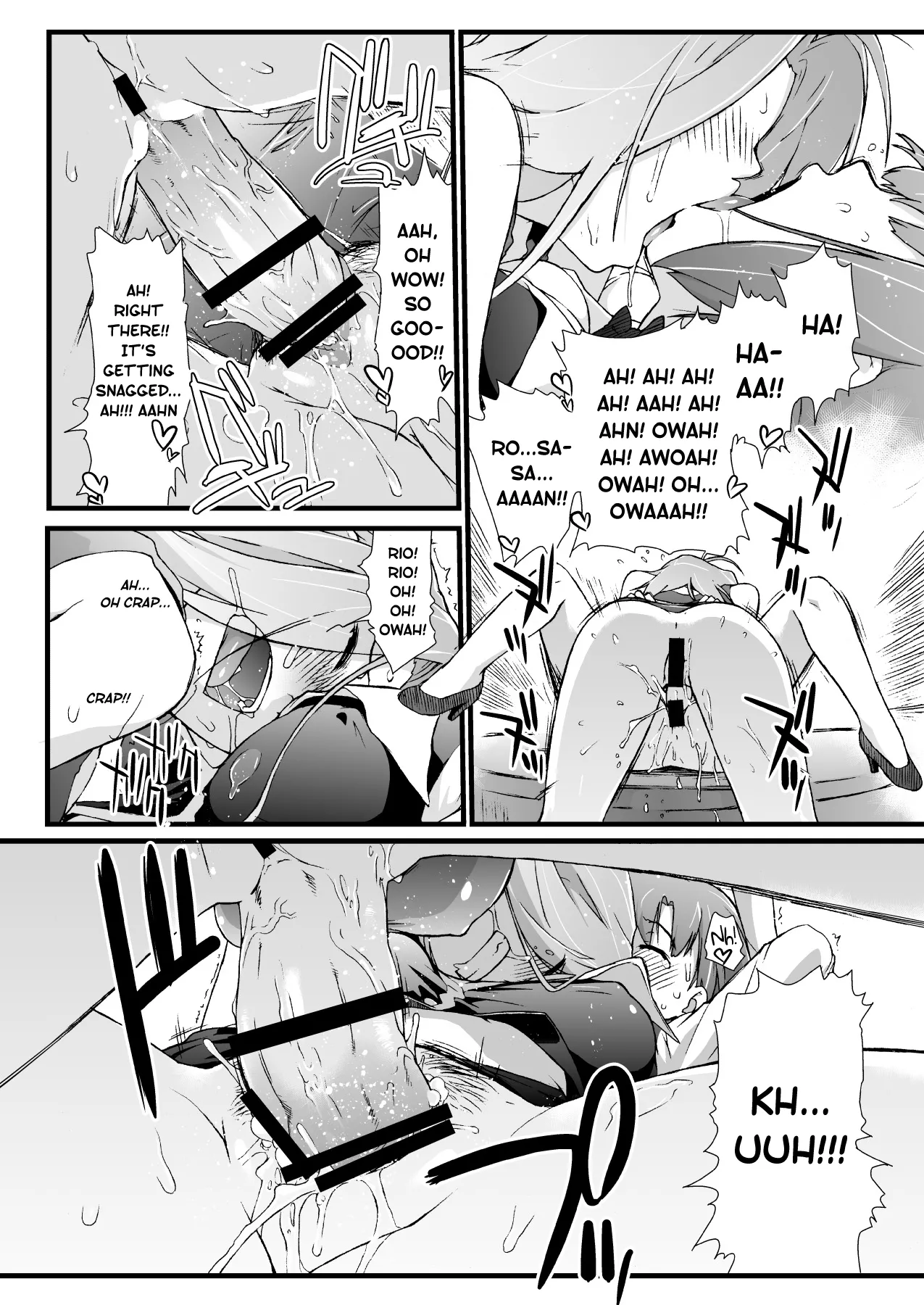 [Yokoshimanchi. (Ash Yokoshima)]Rio to H na Nakama?-tachi Ch.1-2(Super Black Jack) [English] [biribiri] [Digital] Page 36