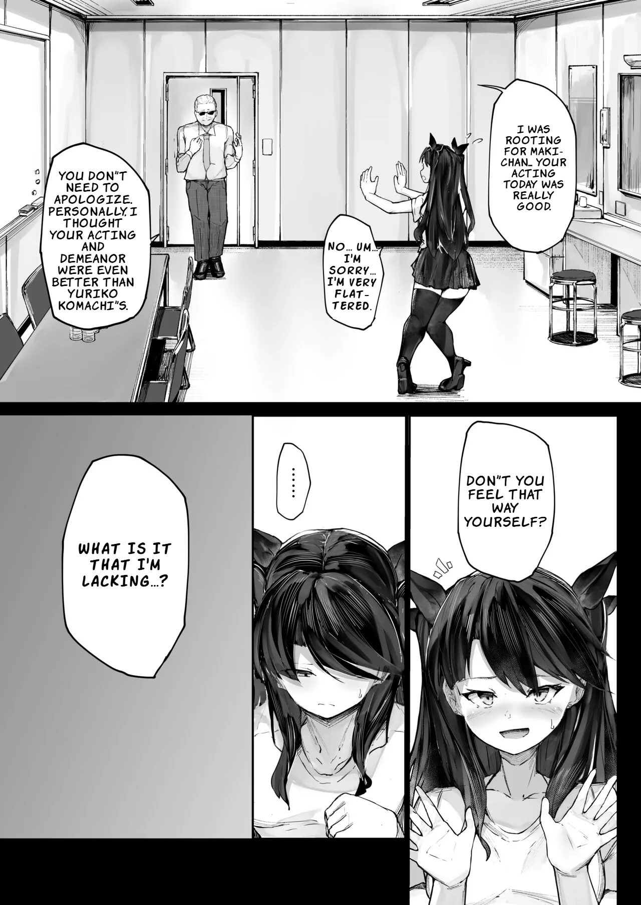 [Atugi de 5 (Murlachrot)]Kairaku Ochi shita Joyuu no Matsuro Zenpen | The Downfall of an Actress Corrupted by Pleasure – Part 1[English] [LKK•Scans] [Digital] Page 10