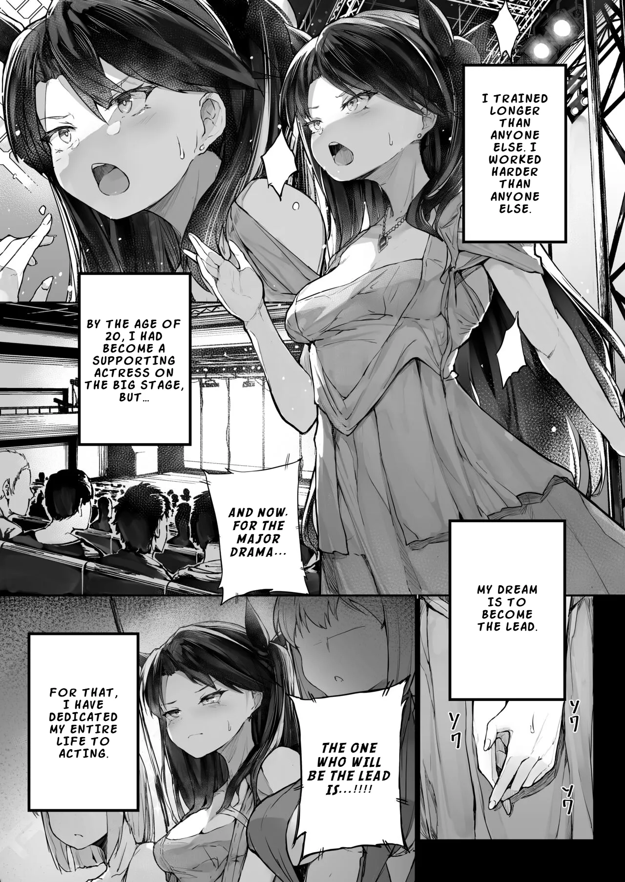 [Atugi de 5 (Murlachrot)]Kairaku Ochi shita Joyuu no Matsuro Zenpen | The Downfall of an Actress Corrupted by Pleasure – Part 1[English] [LKK•Scans] [Digital] Page 5