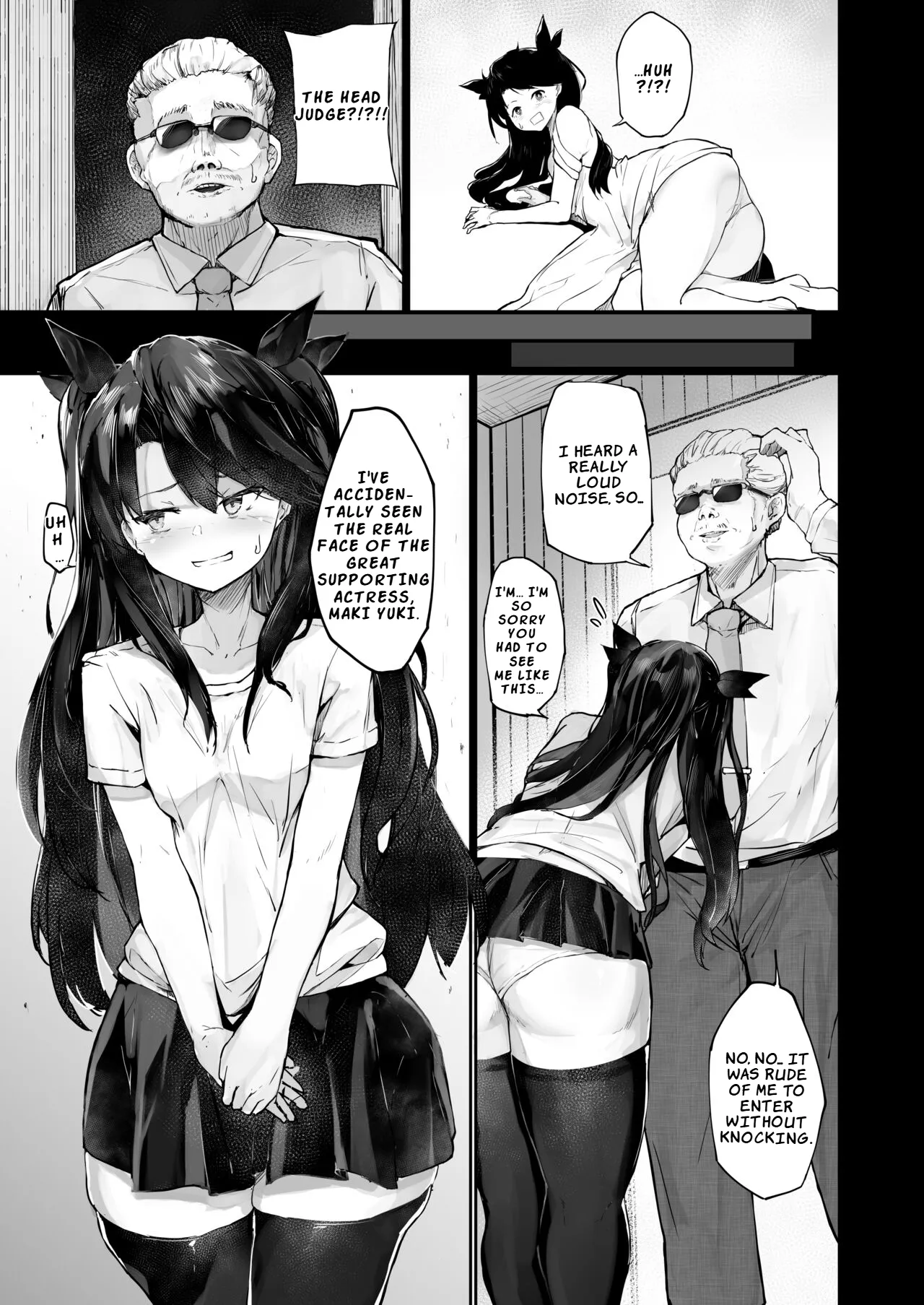 [Atugi de 5 (Murlachrot)]Kairaku Ochi shita Joyuu no Matsuro Zenpen | The Downfall of an Actress Corrupted by Pleasure – Part 1[English] [LKK•Scans] [Digital] Page 9