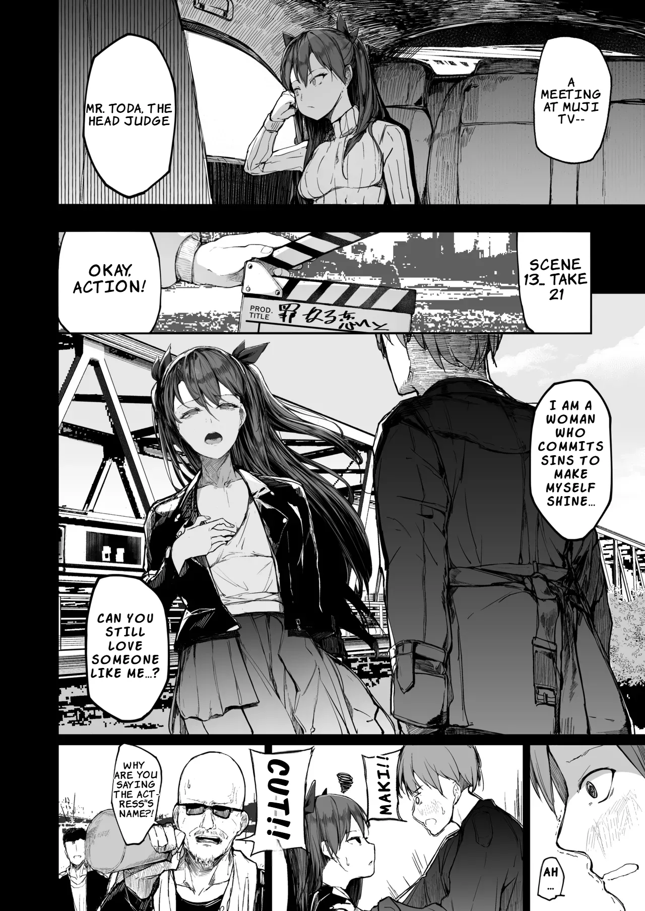 [Atugi de 5 (Murlachrot)]Kairaku Ochi shita Joyuu no Matsuro Kouhen | The Downfall of an Actress Corrupted by Pleasure – Part 2[English] [LKK•Scans] [Digital] Page 14