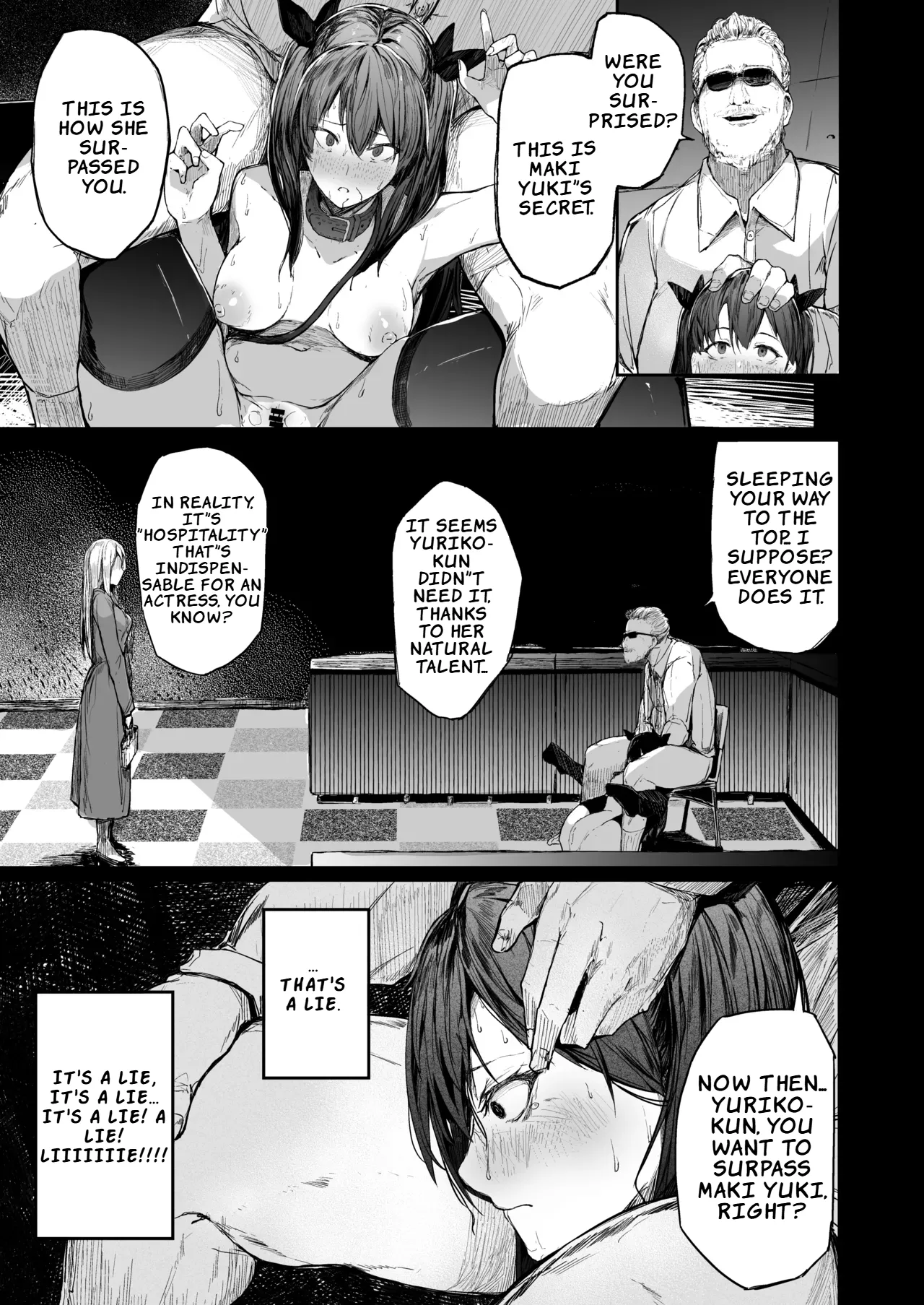[Atugi de 5 (Murlachrot)]Kairaku Ochi shita Joyuu no Matsuro Kouhen | The Downfall of an Actress Corrupted by Pleasure – Part 2[English] [LKK•Scans] [Digital] Page 37