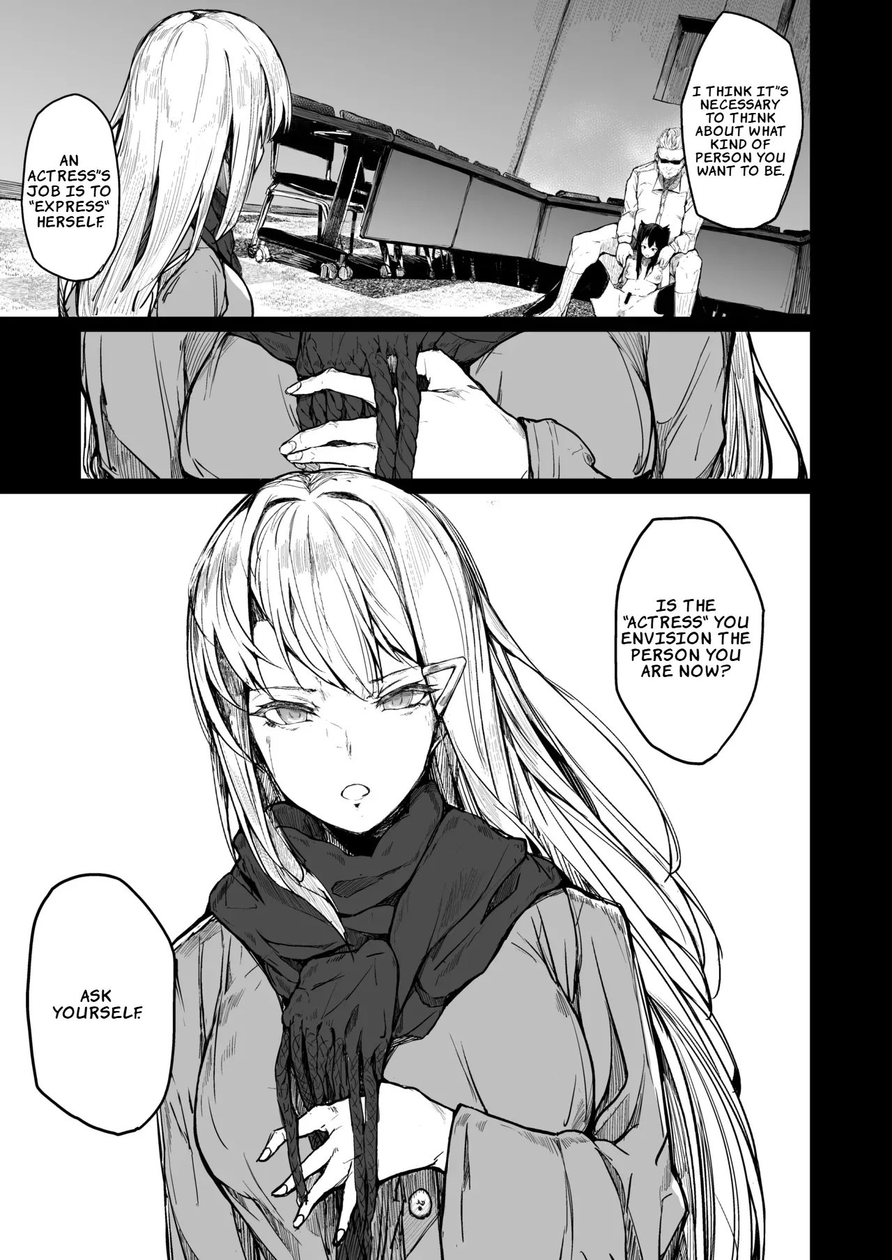 [Atugi de 5 (Murlachrot)]Kairaku Ochi shita Joyuu no Matsuro Kouhen | The Downfall of an Actress Corrupted by Pleasure – Part 2[English] [LKK•Scans] [Digital] Page 39