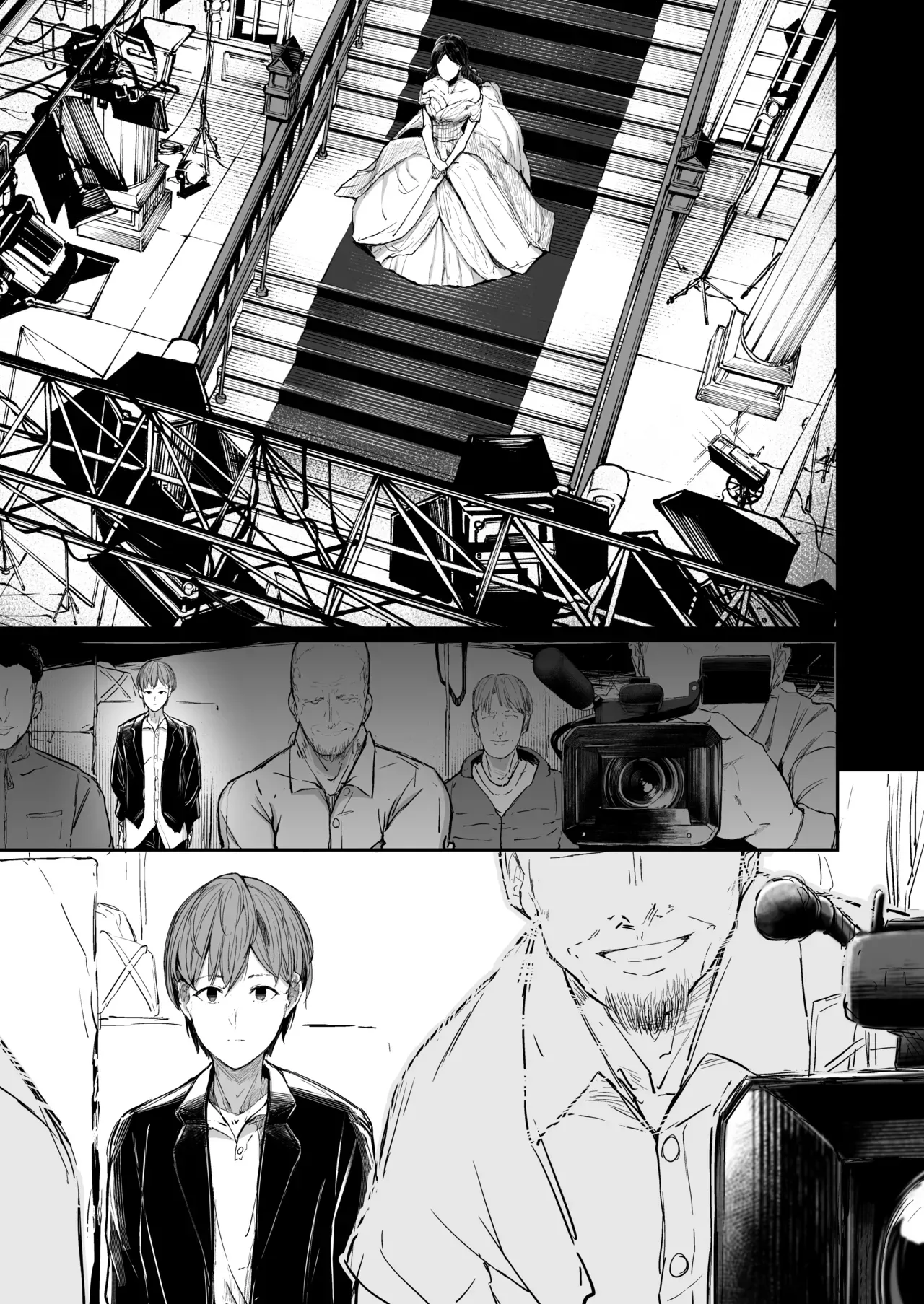 [Atugi de 5 (Murlachrot)]Kairaku Ochi shita Joyuu no Matsuro Kouhen | The Downfall of an Actress Corrupted by Pleasure – Part 2[English] [LKK•Scans] [Digital] Page 43
