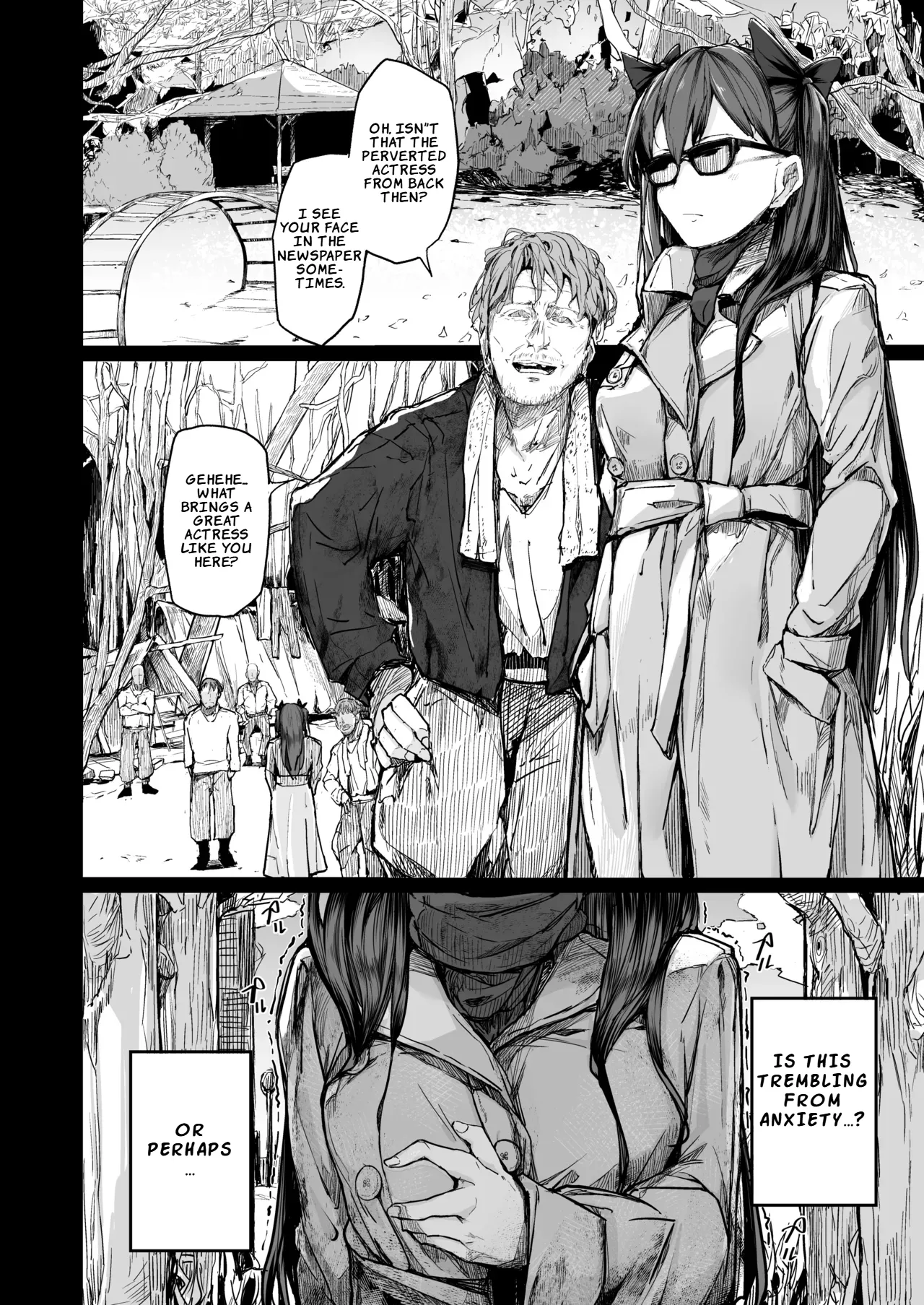 [Atugi de 5 (Murlachrot)]Kairaku Ochi shita Joyuu no Matsuro Kouhen | The Downfall of an Actress Corrupted by Pleasure – Part 2[English] [LKK•Scans] [Digital] Page 48
