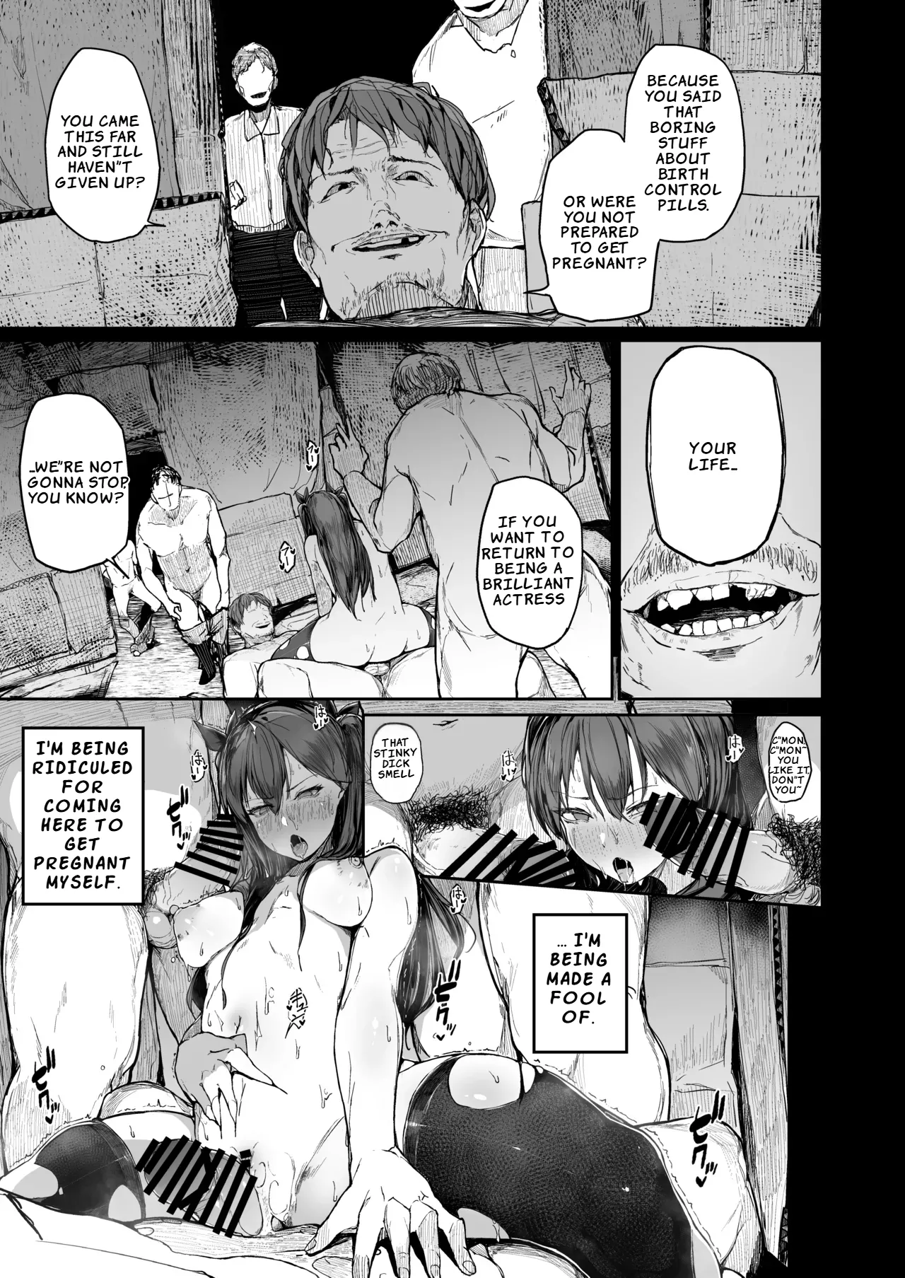 [Atugi de 5 (Murlachrot)]Kairaku Ochi shita Joyuu no Matsuro Kouhen | The Downfall of an Actress Corrupted by Pleasure – Part 2[English] [LKK•Scans] [Digital] Page 67