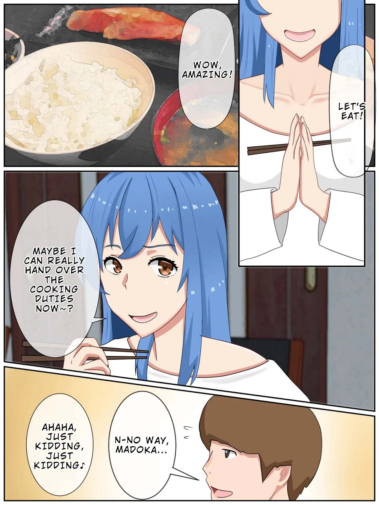 [Saimonke]Uchi no Tsuma wa Jitaku Fuuzokujou (Okuribito-sama Senyou) o Shiteimasu | My Wife Works as a High-end Escort for the Ultra-rich[English] [LKK•Scans] Page 2