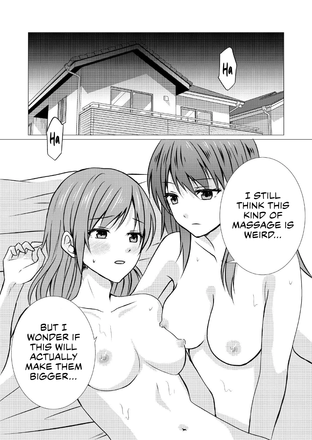 [Toukibi Batake de Tsukamaete (Toukibi)]Doukyuusei to Ecchi na Les Massage | Erotic Lesbian Massage with a Classmate[English] [Castle TL] Page 22