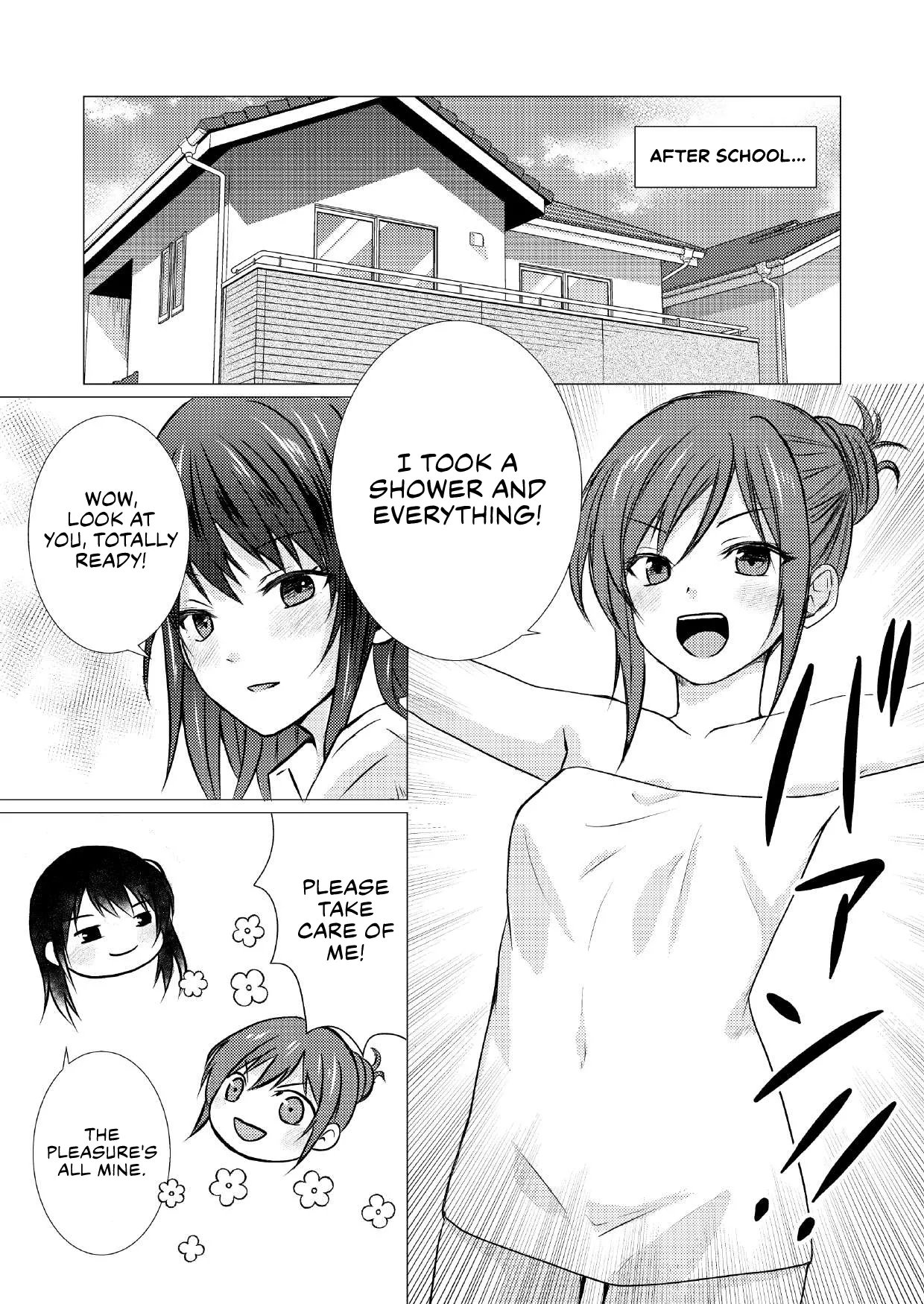 [Toukibi Batake de Tsukamaete (Toukibi)]Doukyuusei to Ecchi na Les Massage | Erotic Lesbian Massage with a Classmate[English] [Castle TL] Page 8
