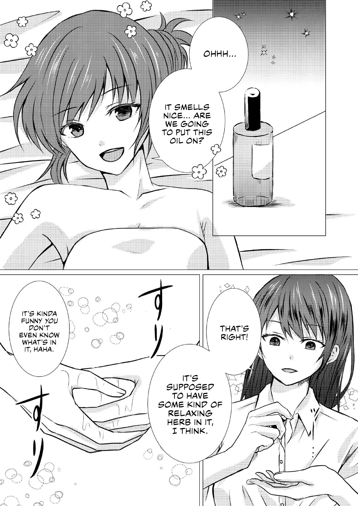 [Toukibi Batake de Tsukamaete (Toukibi)]Doukyuusei to Ecchi na Les Massage | Erotic Lesbian Massage with a Classmate[English] [Castle TL] Page 9