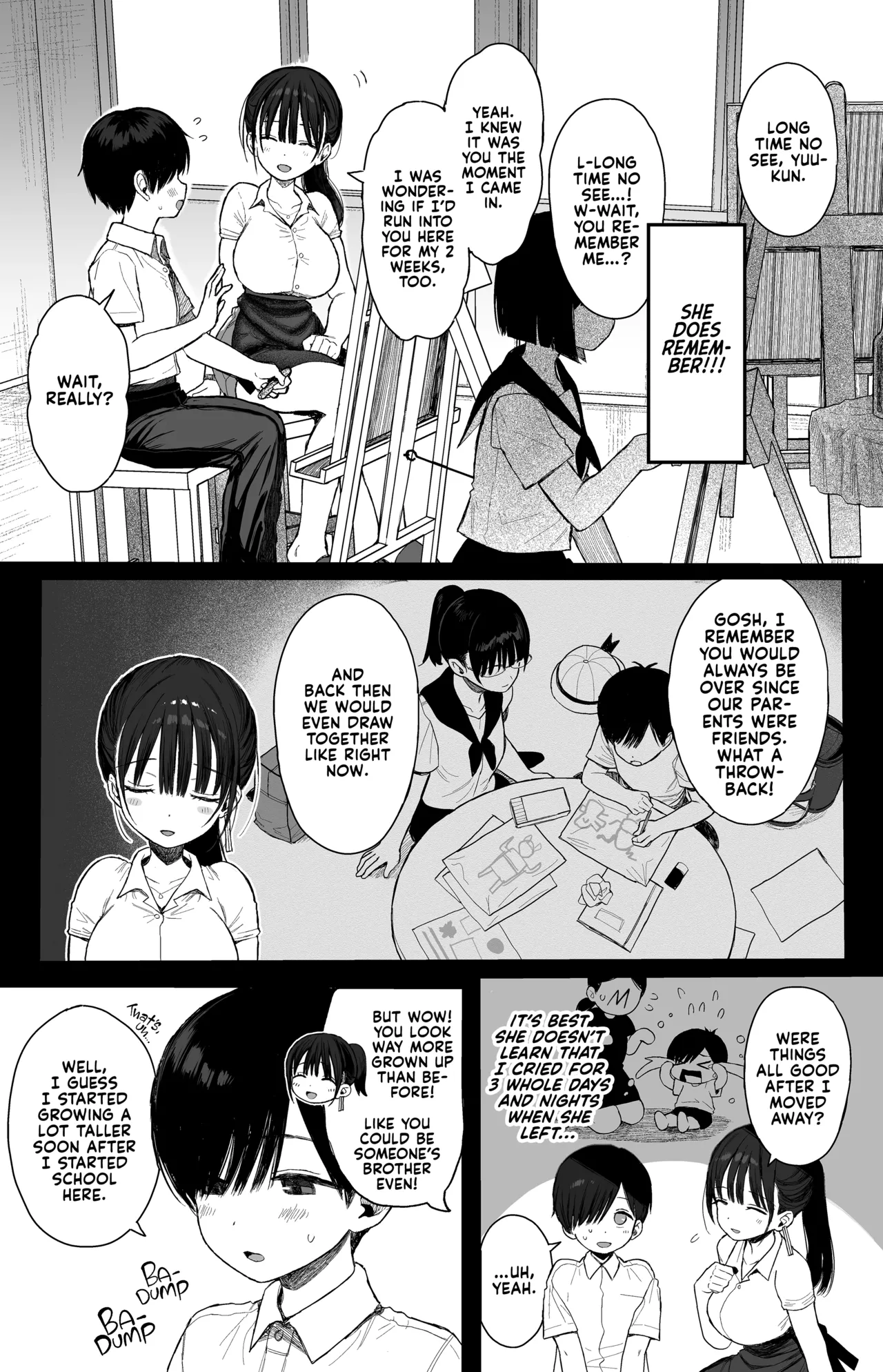 [micro page (Kuromotokun)]Osananajimi no H na Onee-san wa Suki desu ka? | Would You Still Crush on Your Older Childhood Friend Even if She Was a Naughty Girl?[English] [Kyuume] [Digital] Page 4